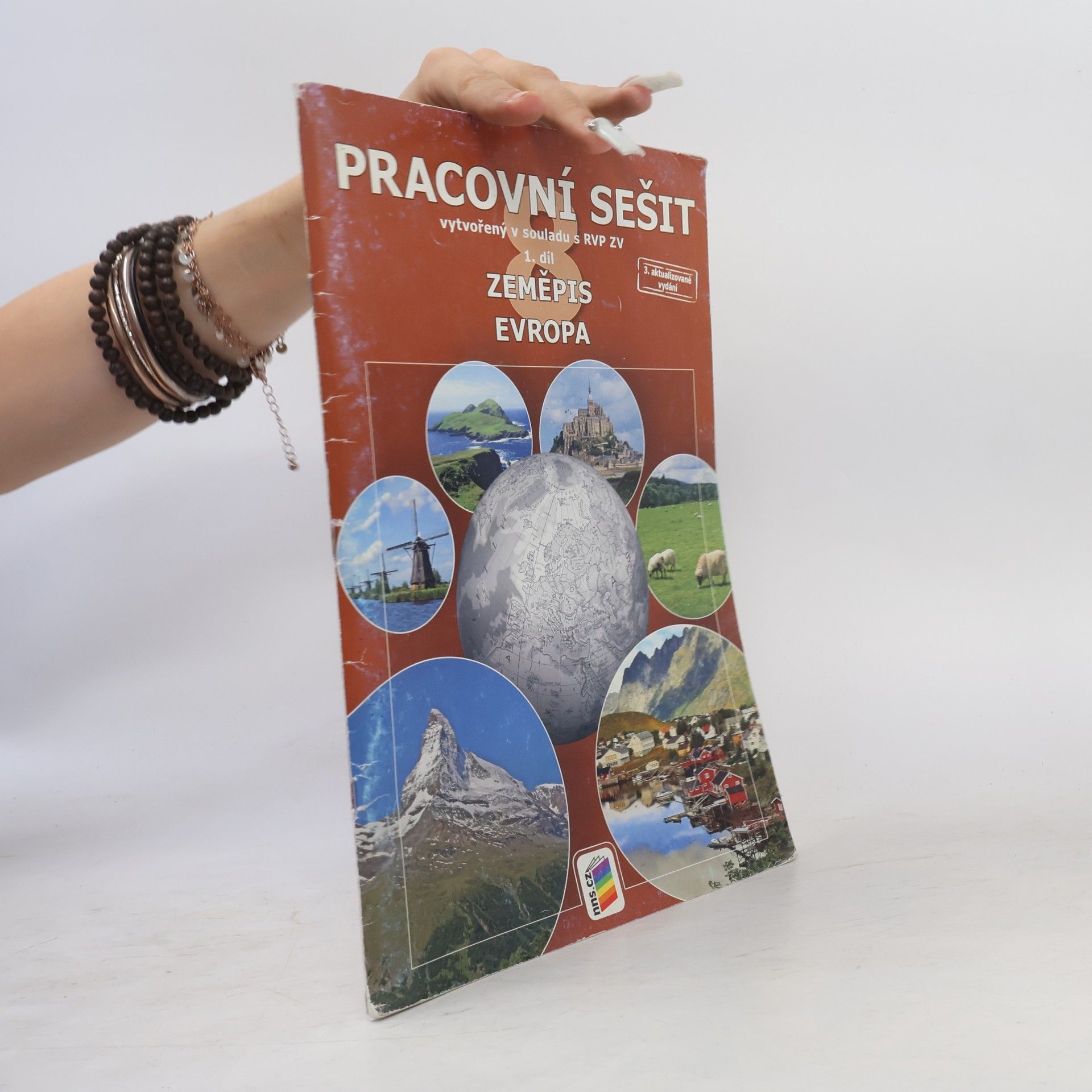 Autorenkollektiv Zeměpis 8, 1. díl - Evropa (pracovní sešit)