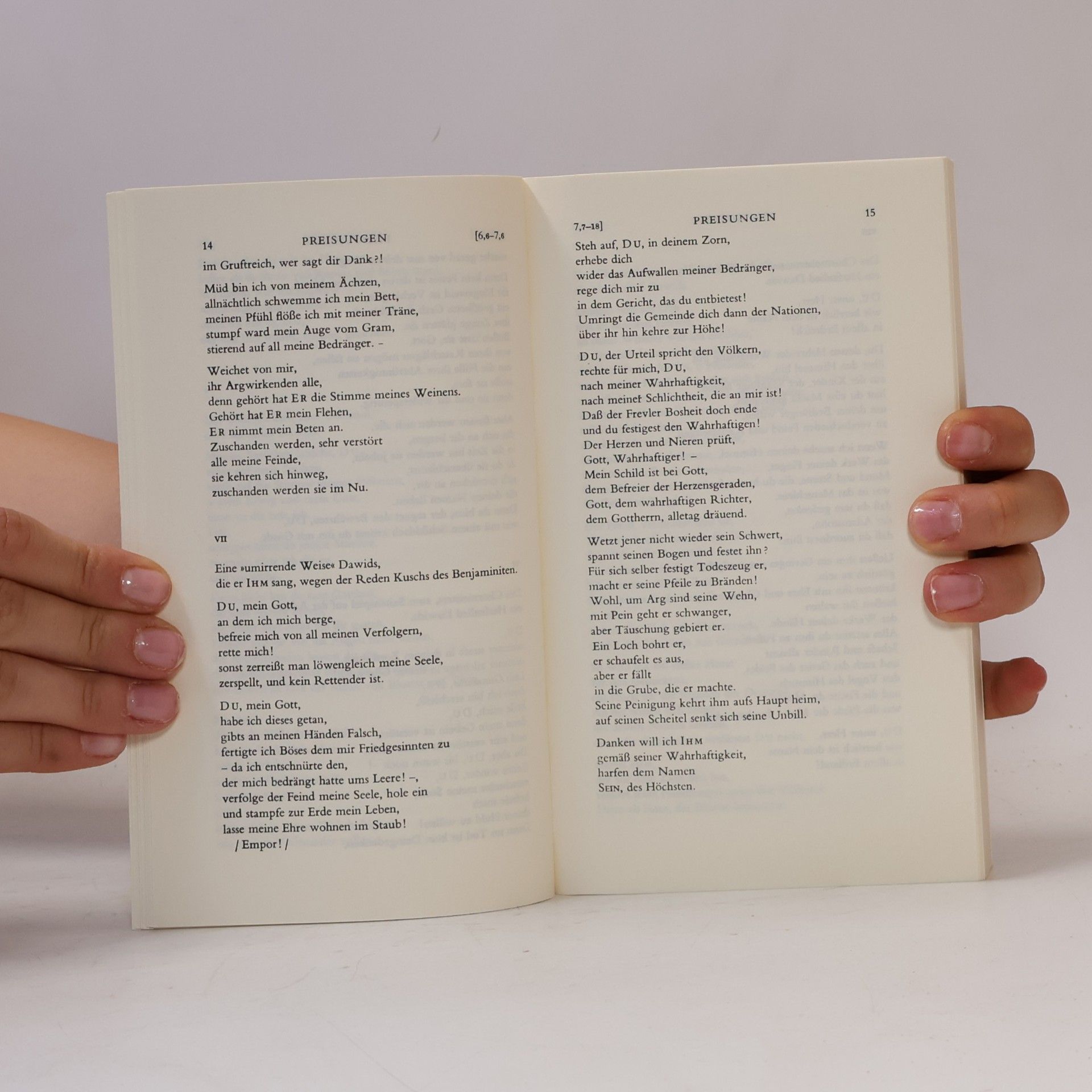 Martin Buber Buch der Preisungen