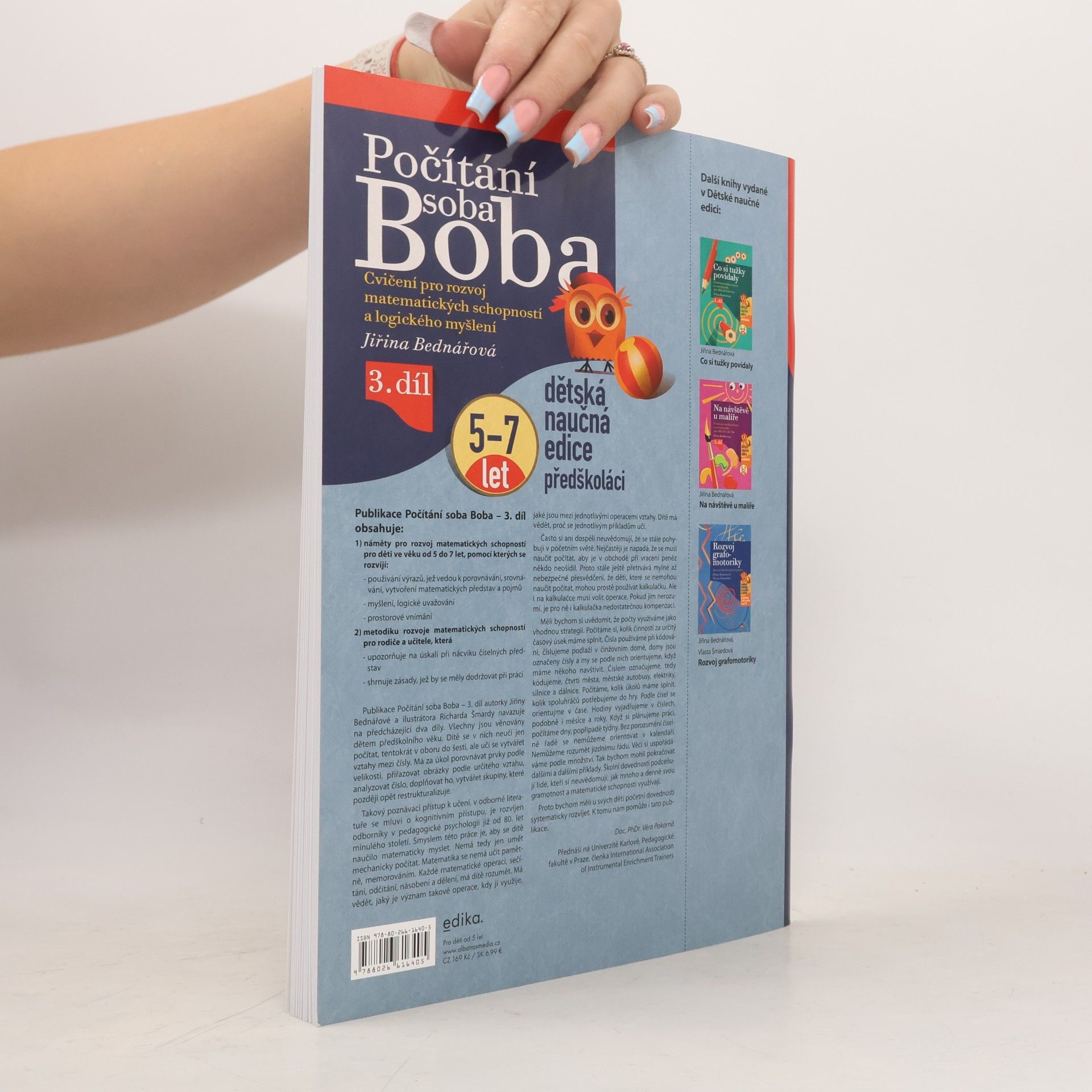 Jiřina Bednářová Počítání soba Boba 3. díl