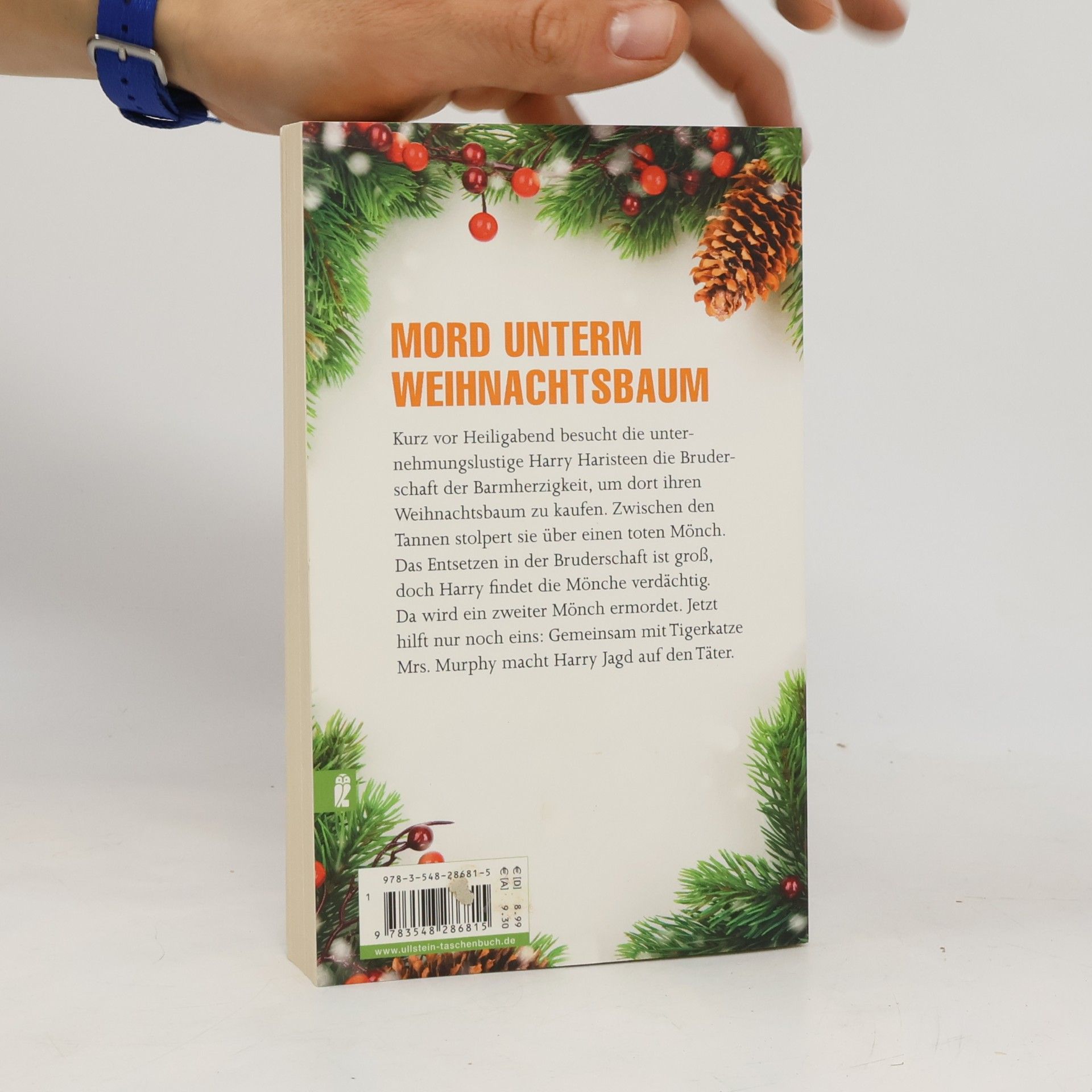 Rita Mae Brown Die Weihnachtskatze : ein Fall für Mrs. Murphy