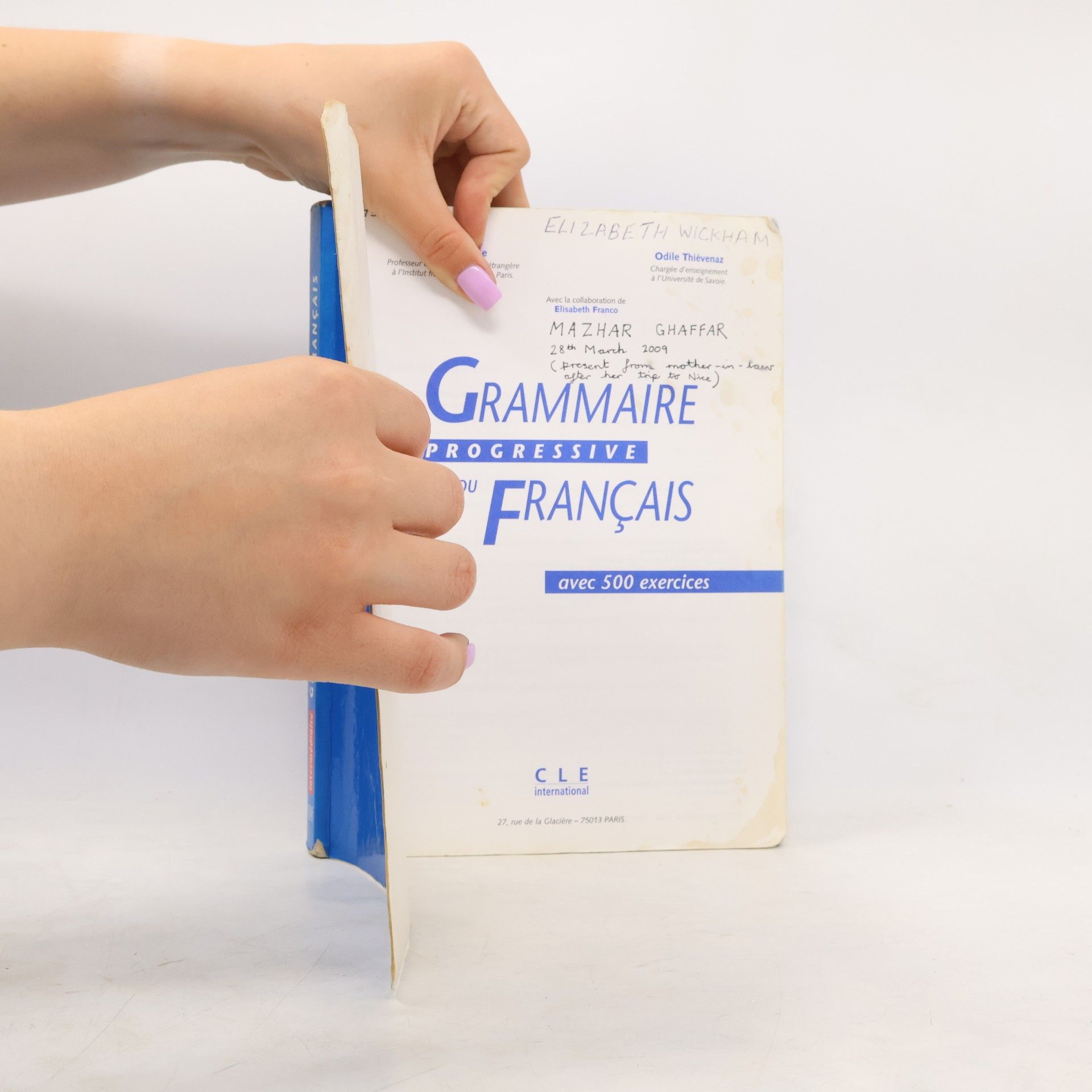 Maïa Grégoire Grammaire Progressive du Français. Niveau intermédiaire