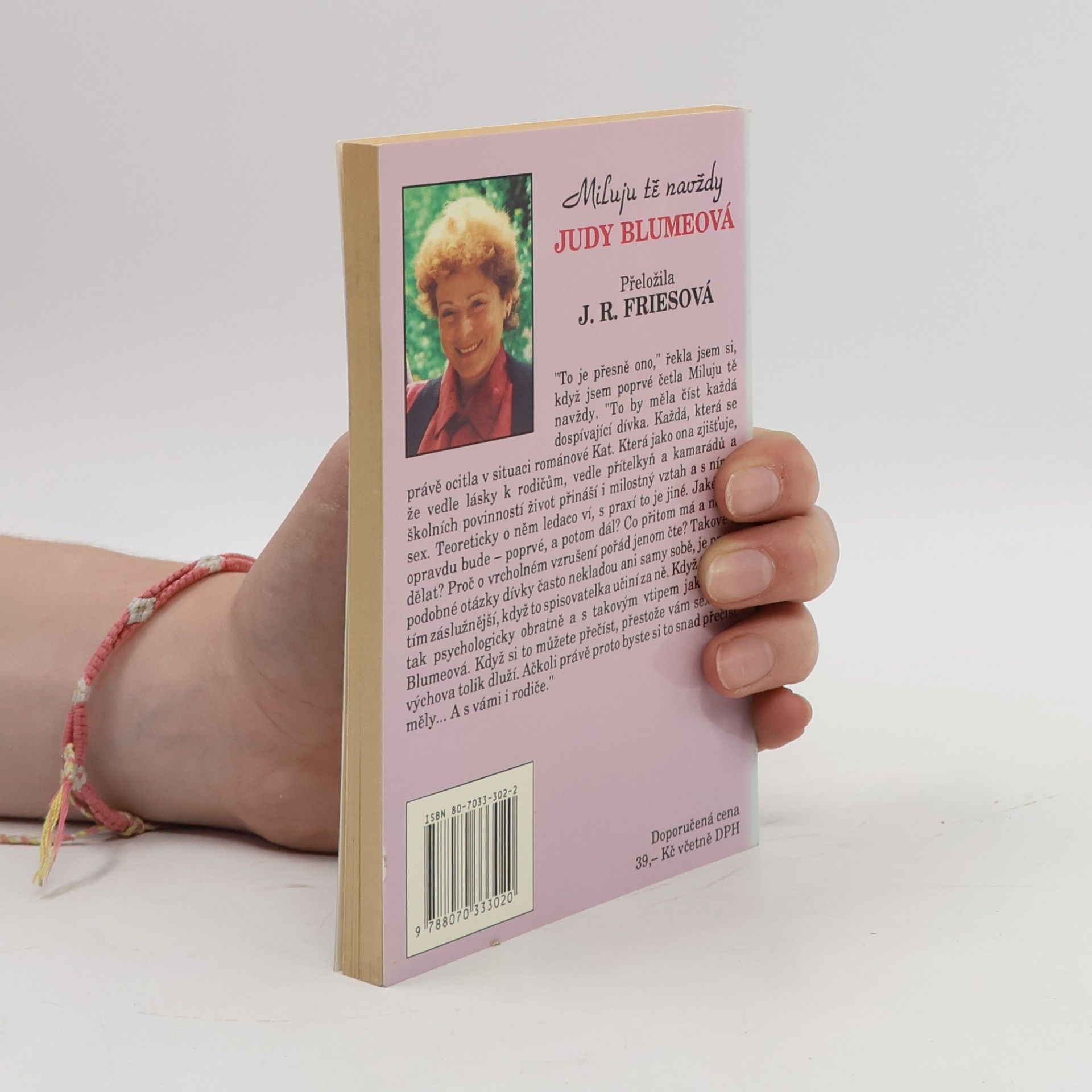 Judy Blume Miluju tě navždy