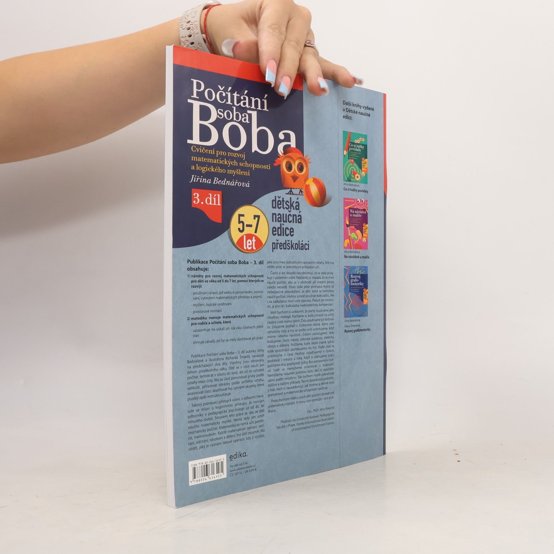 Jiřina Bednářová Počítání soba Boba 3. díl