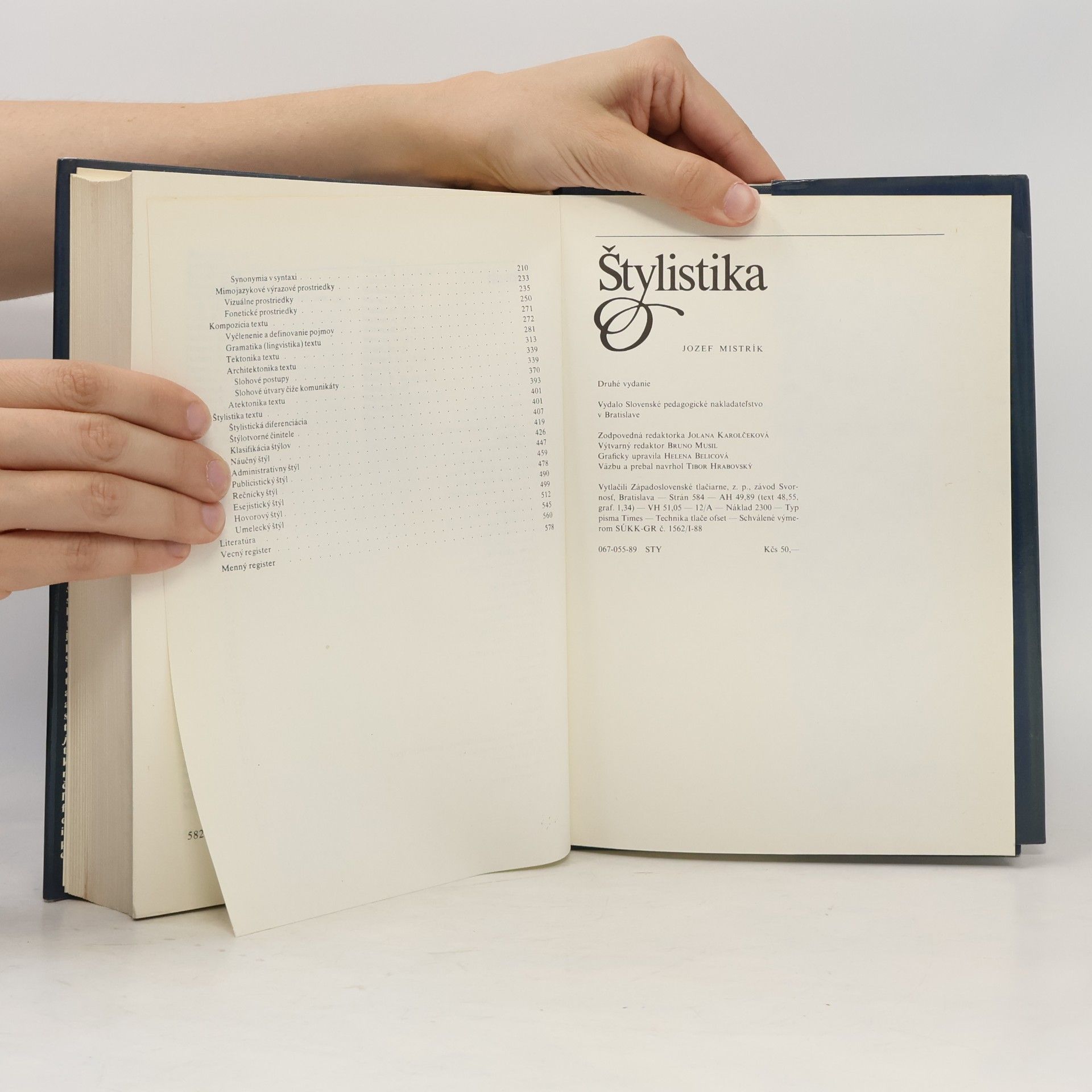 Jozef Mistrík Štylistika