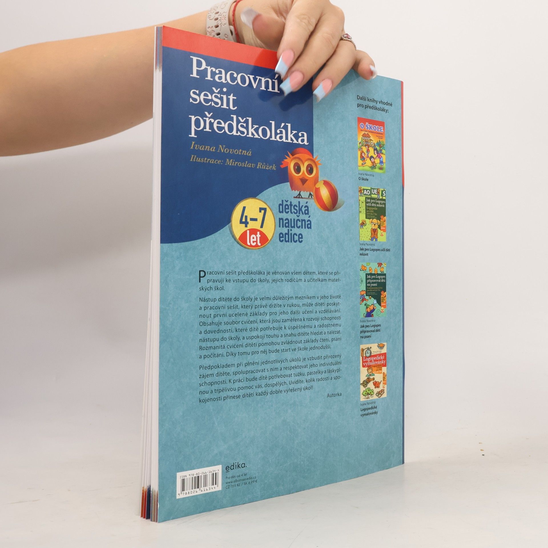 Ivana Novotná Pracovní sešit předškoláka