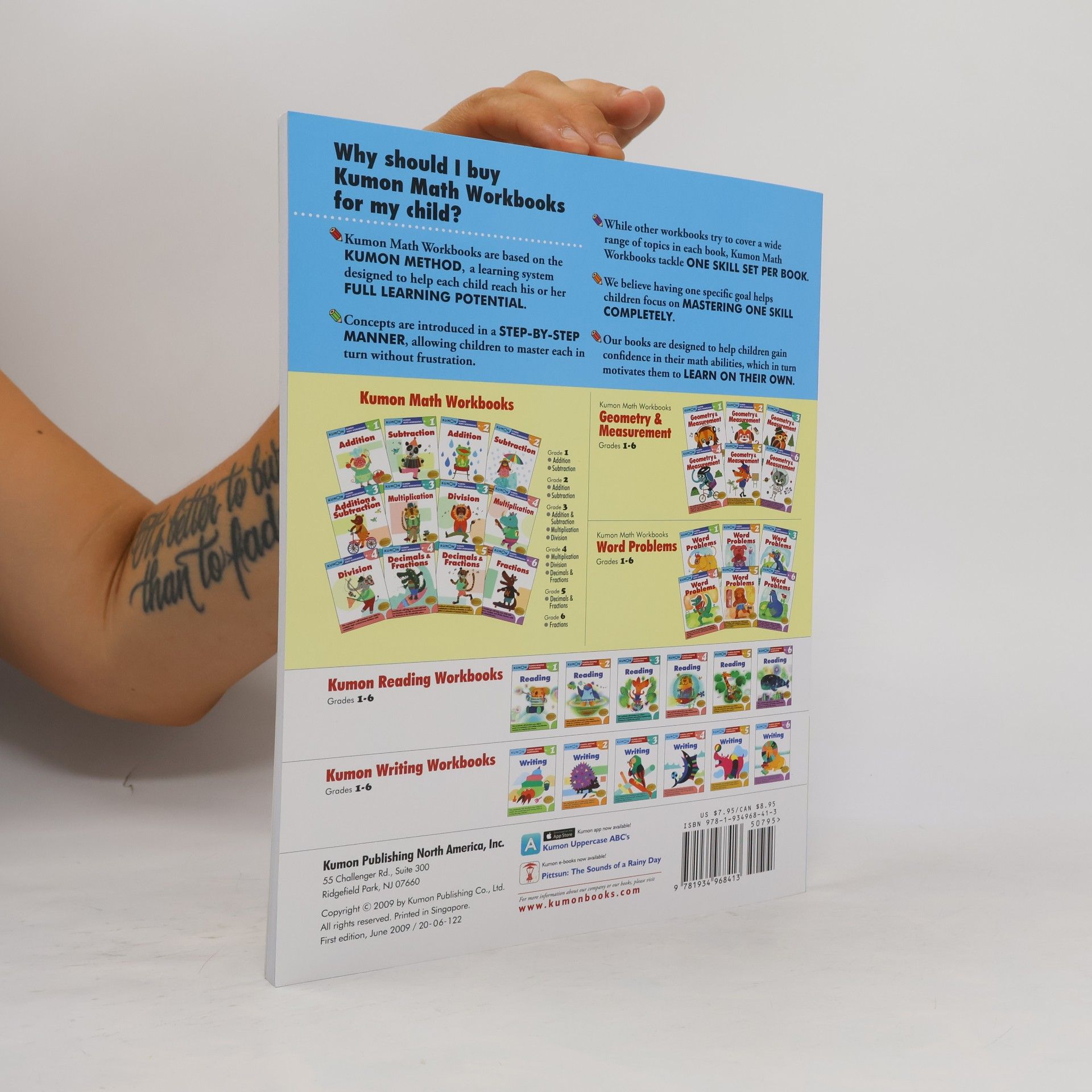 Eno Sarris Kumon Math Workbooks: Grade 1 Word Problems