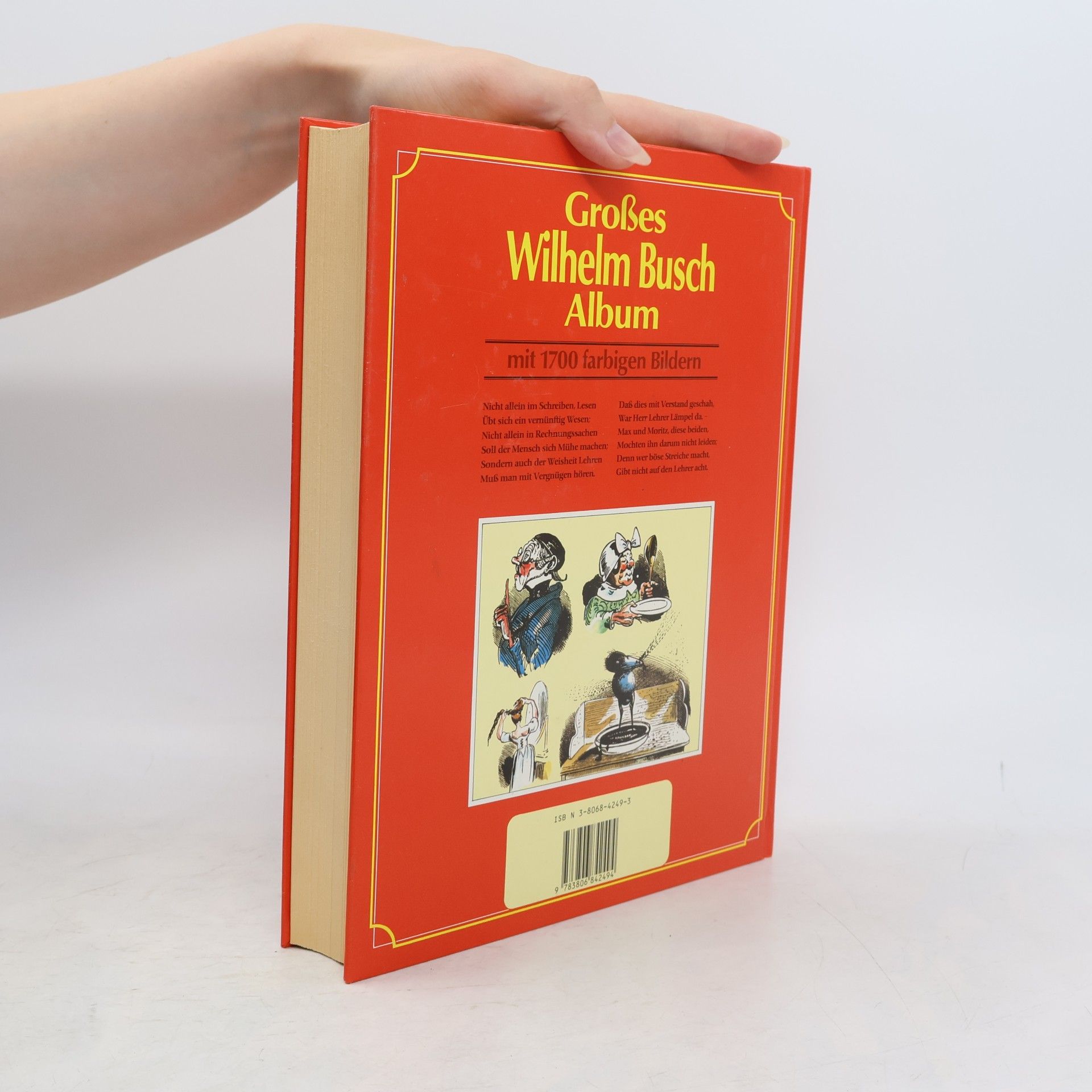 Wilhelm Busch Großes Wilhelm Busch Album mit 1700 farbigen Bildern