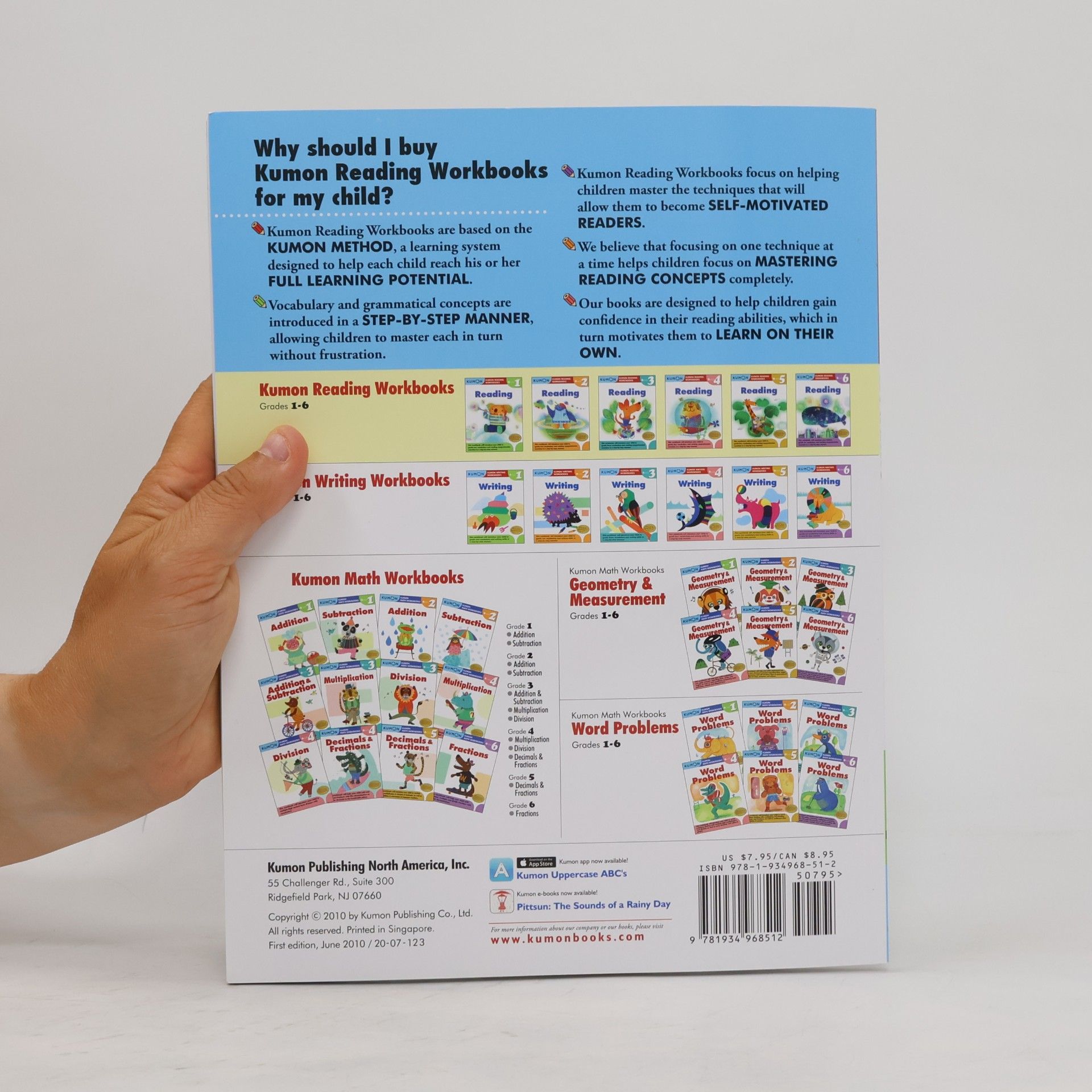 Kumon Publishing Kumon Reading Workbooks: Grade 1 Reading