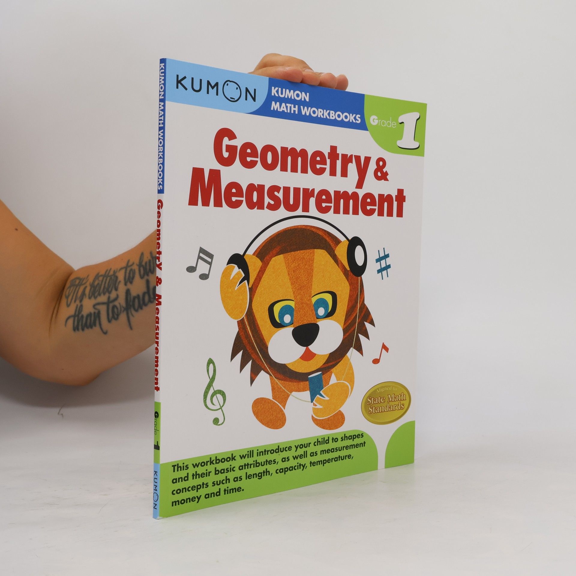 Kumon Publishing North America Kumon Math Workbooks: Kumon Grade 1 Geometry & Measurement