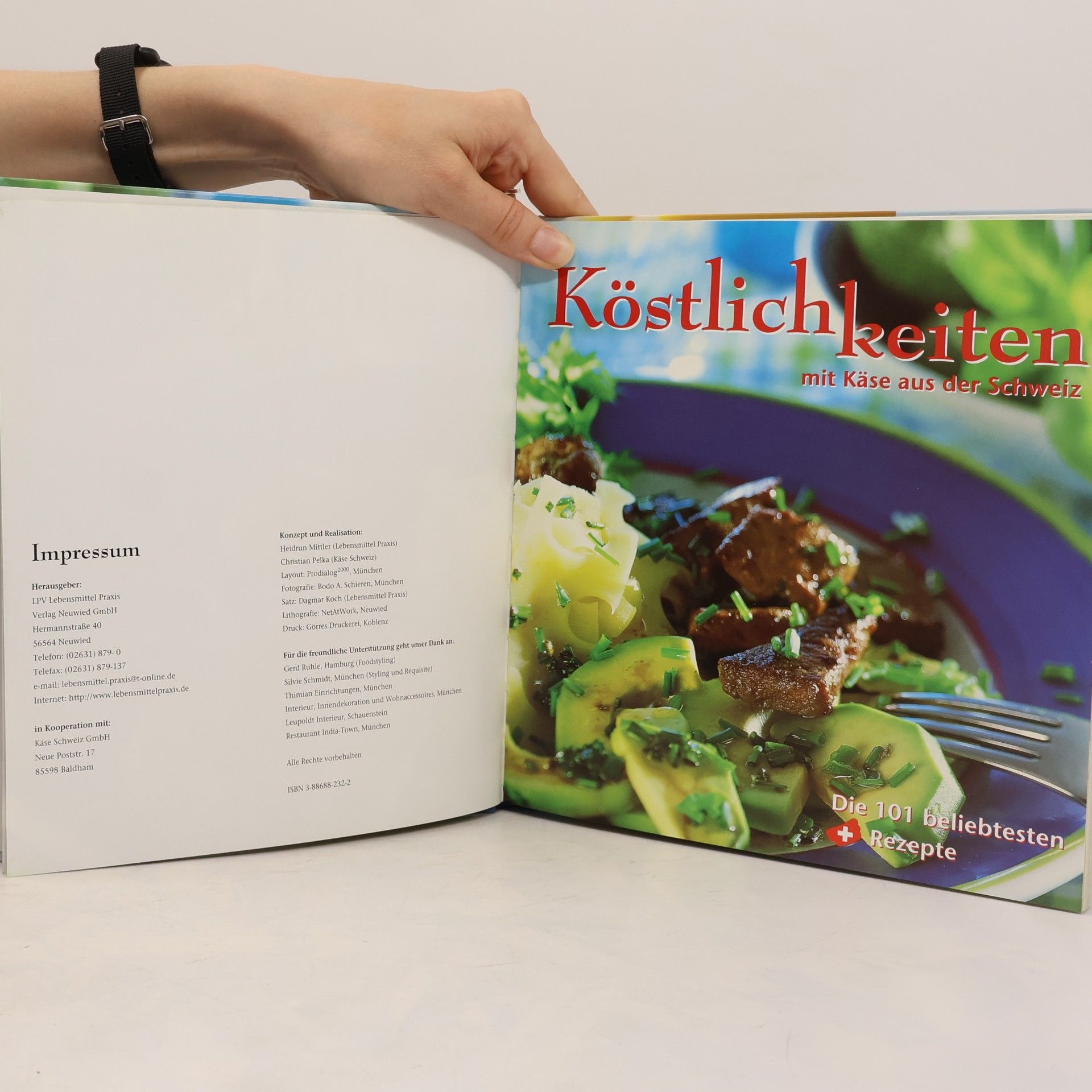 Autorenkollektiv Köstlichkeiten mit Käse aus der Schweiz