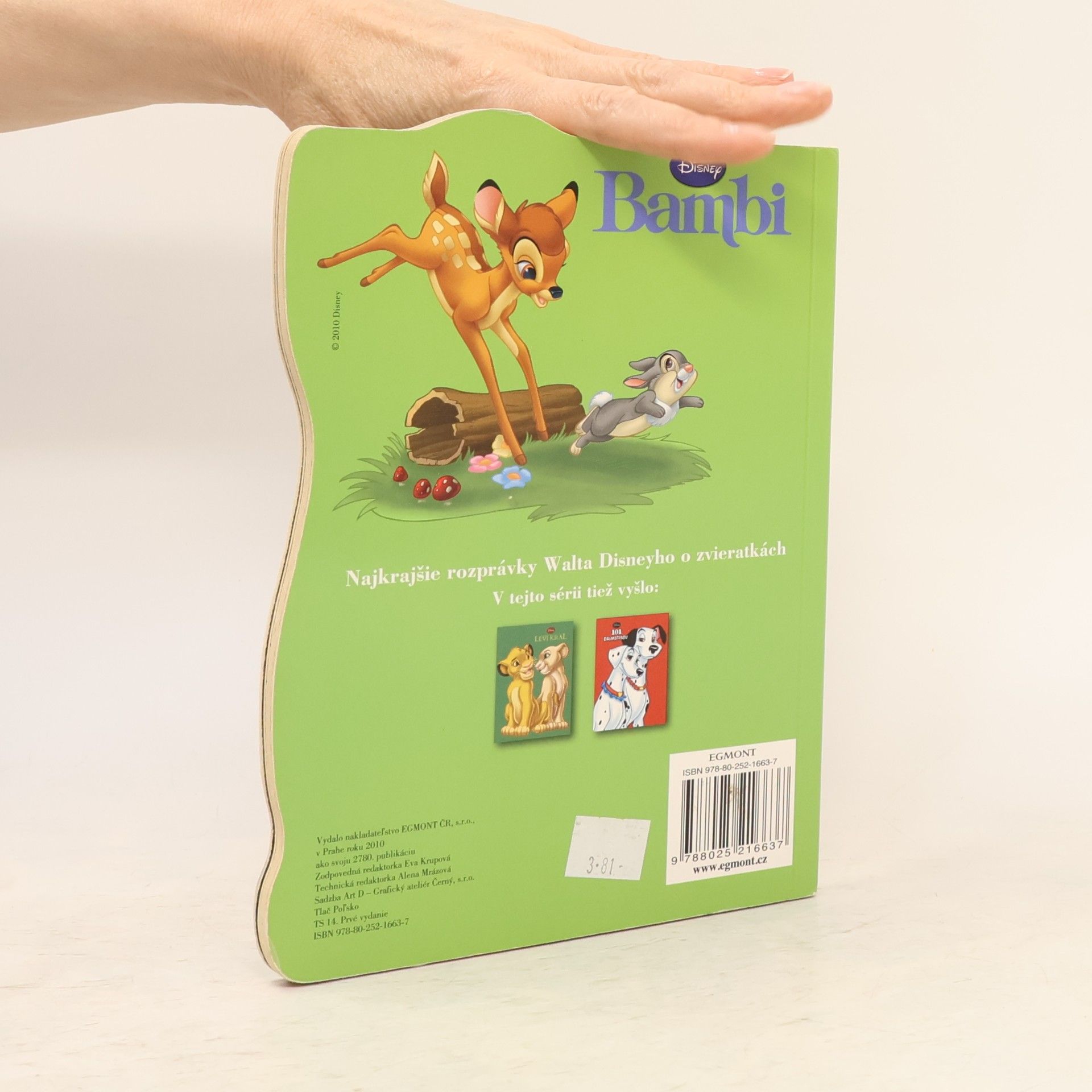 Walt Disney Bambi leporelo