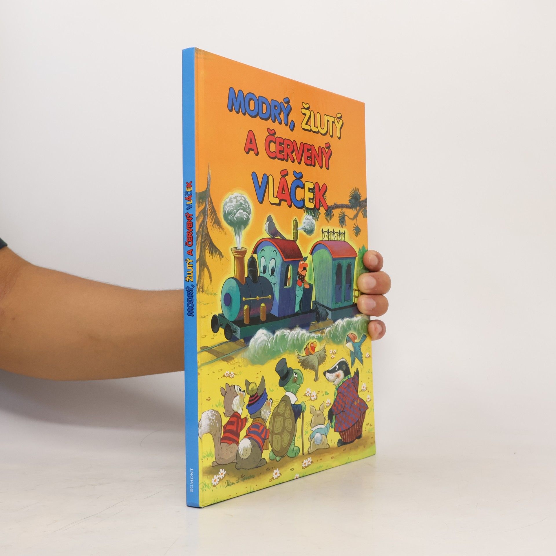Alan Fredman Modrý, žlutý a červený vláček
