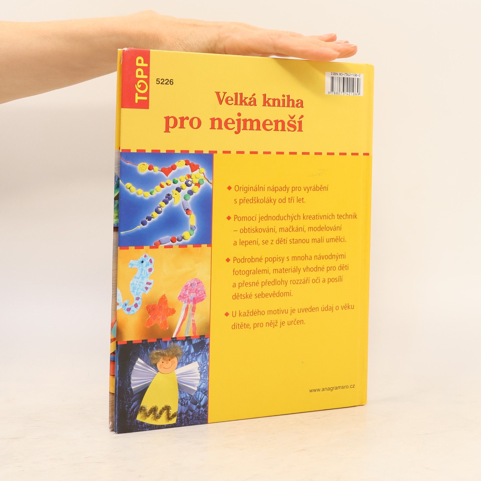 Petra Langrová Velká kniha pro nejmenší. Nápady pro předškoláky