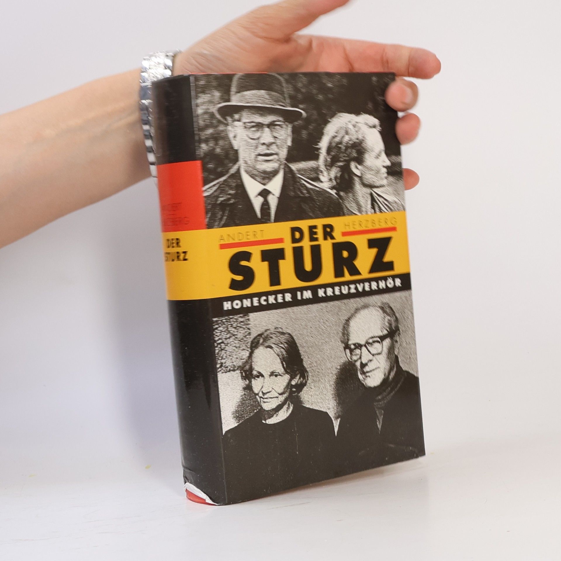 Wolfgang Herzberg Der Sturz : Erich Honecker im Kreuzverhör