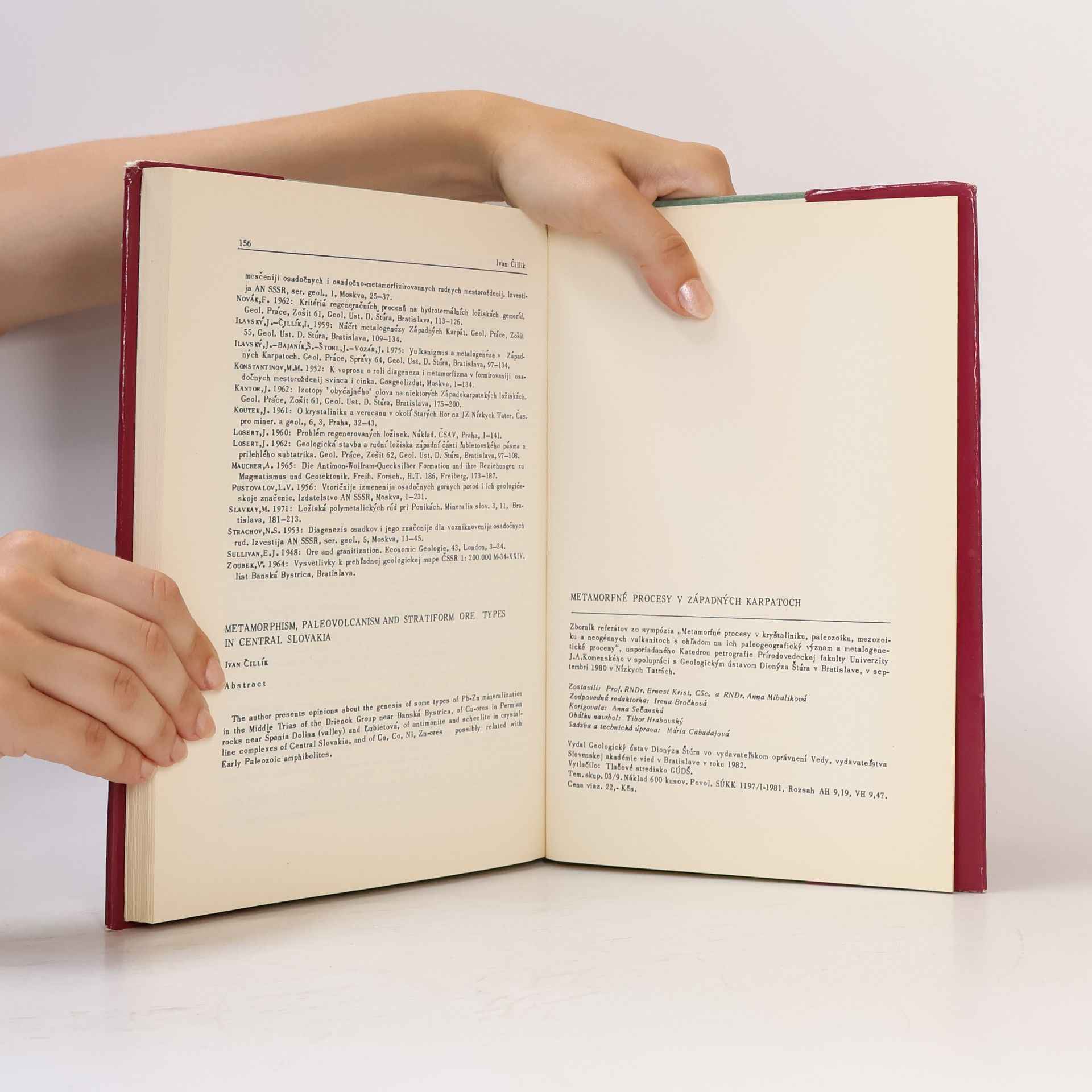 Autorenkollektiv Metamorfné procesy v Západných Karpatoch
