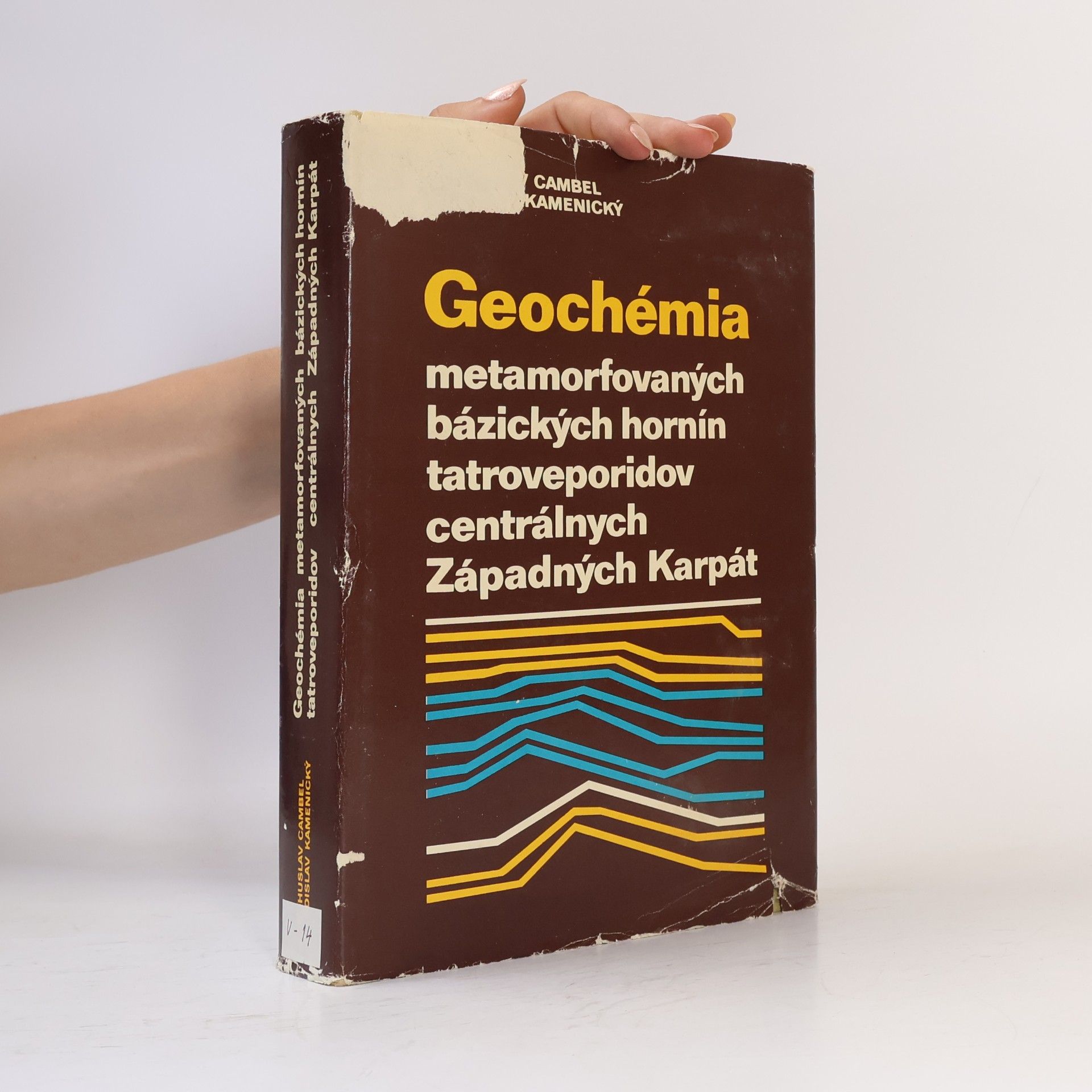 Ladislav Kamenický Geochémia metamorfovaných bázických hornín tatroveporedov centrálnych Západných Karpát