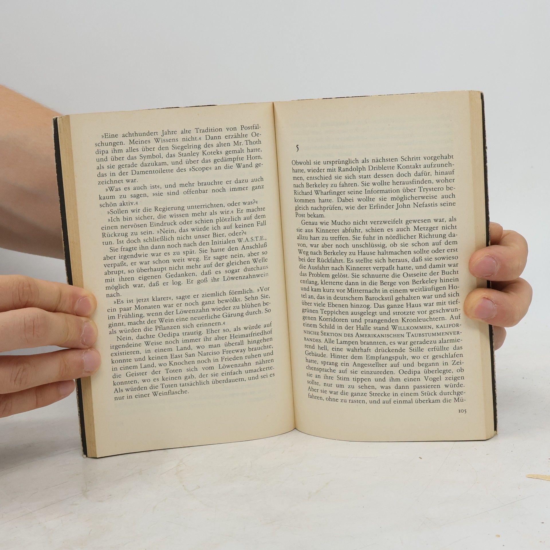 Thomas Pynchon Die Versteigerung von No. 49