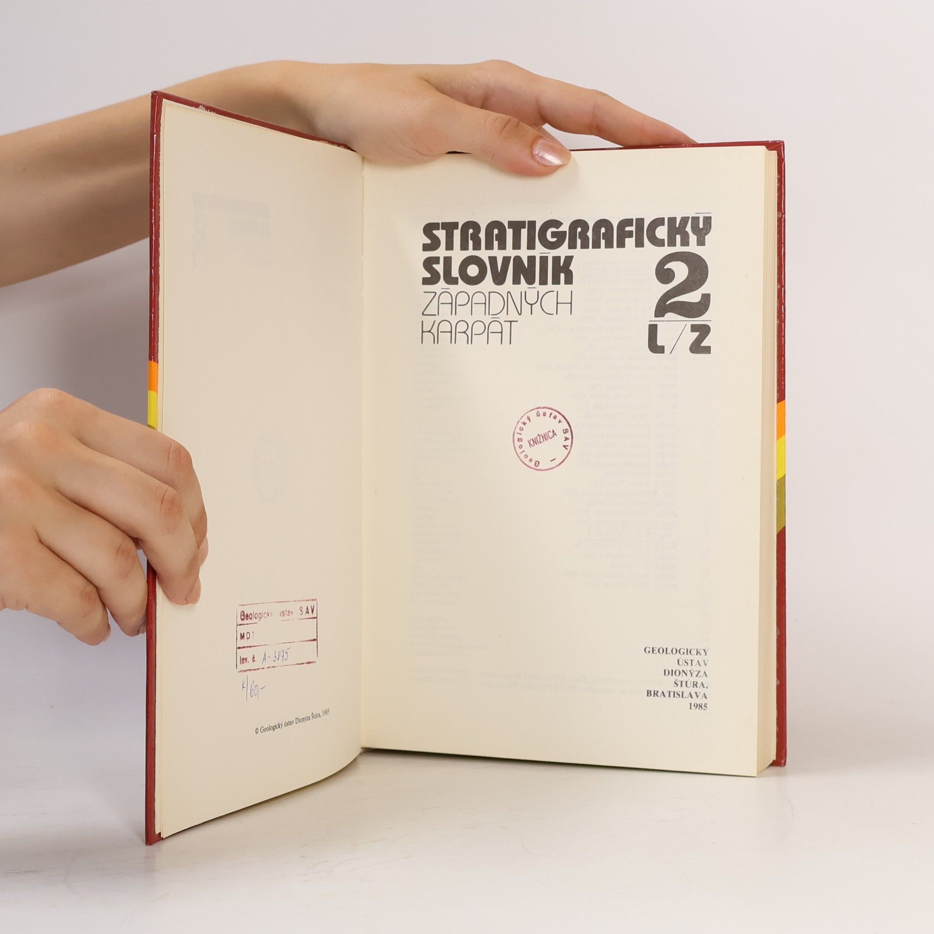 Autorenkollektiv Stratigrafický slovník Západných Karpat 2