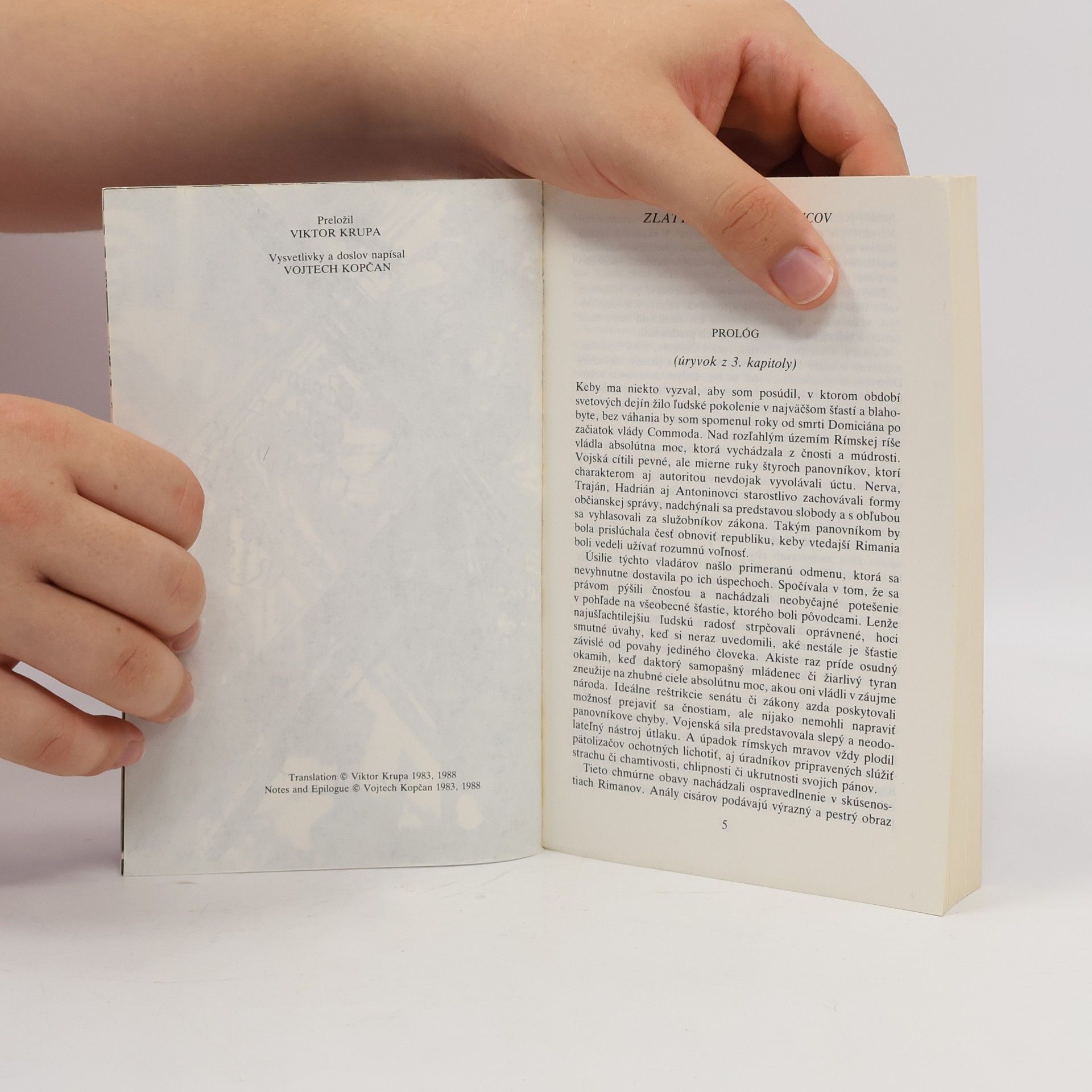 Edward Gibbon Úpadok a zánik Rímskej ríše 1