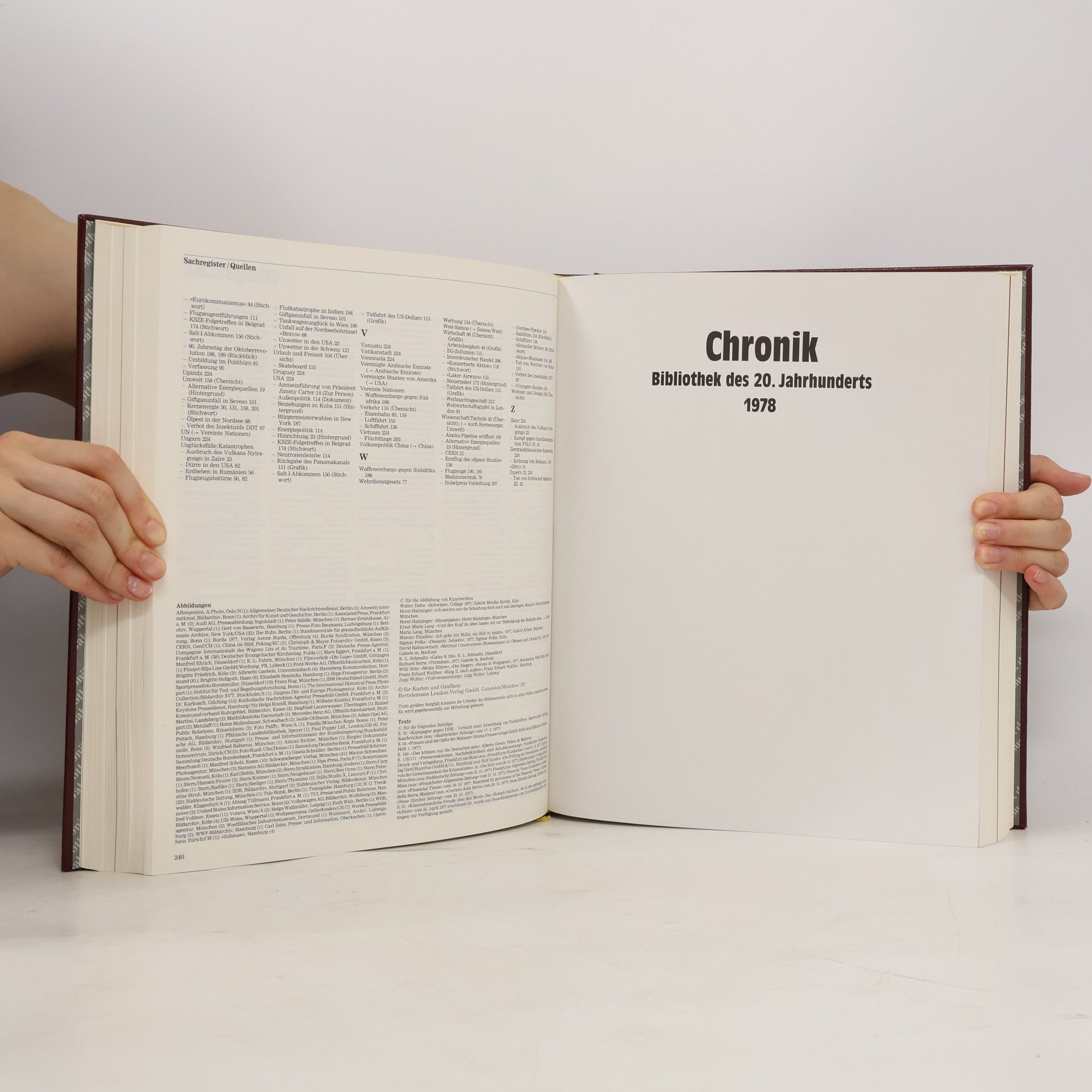 Kolektiv autorů Chronik - Bibliothek des 20. Jahrhunderts Band 20. 1976-1979