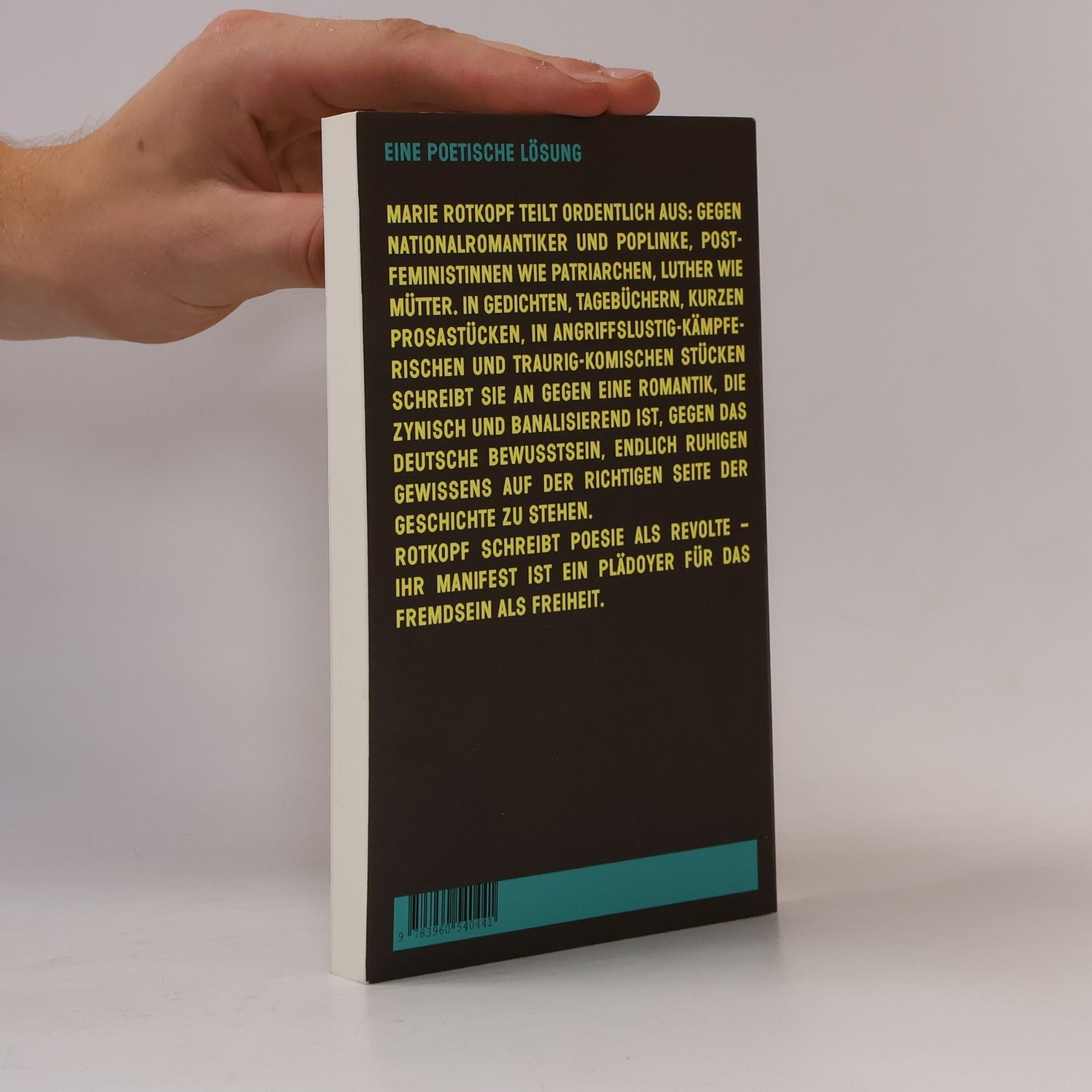 Marie Rotkopf Nautilus Flugschrift: Antiromantisches Manifest