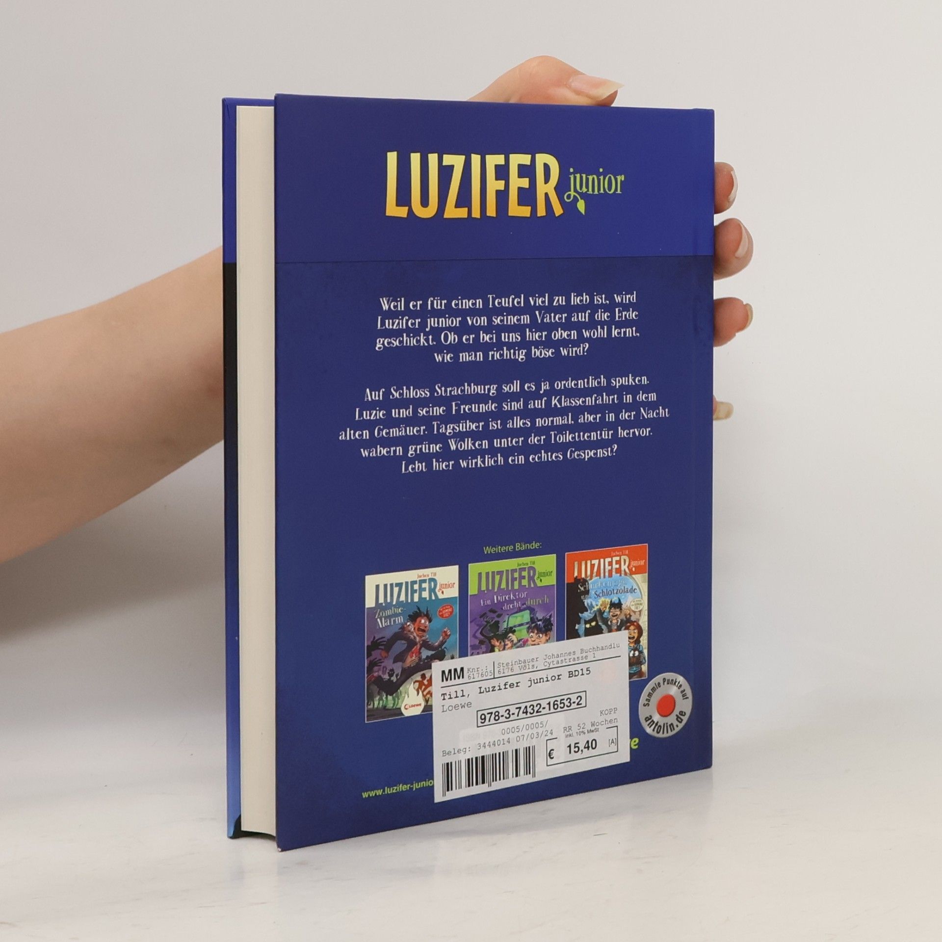 Jochen Till Luzifer junior (Band 15) - Klassenfahrt ins Geisterschloss