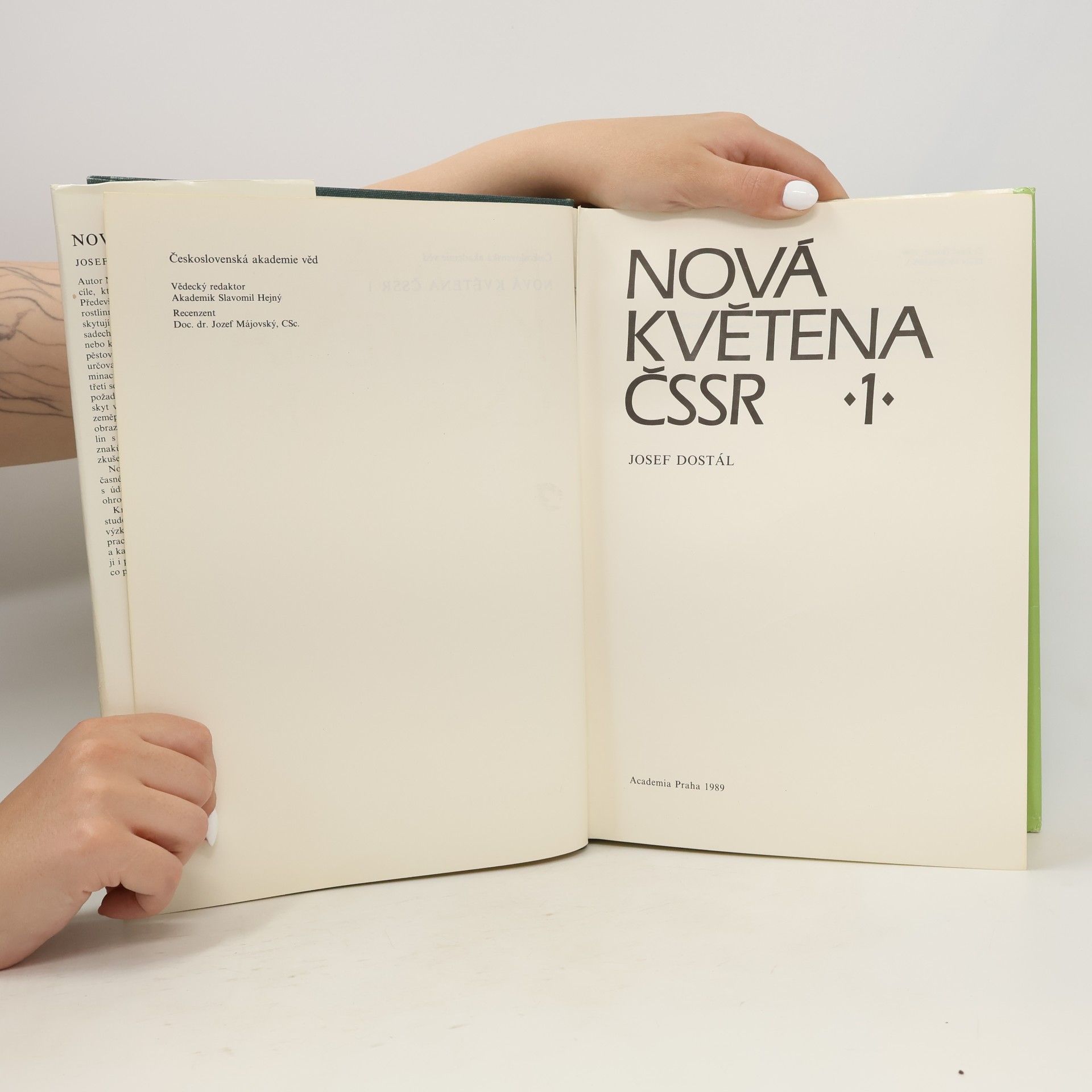 Josef Dostál Nová květena ČSSR 1