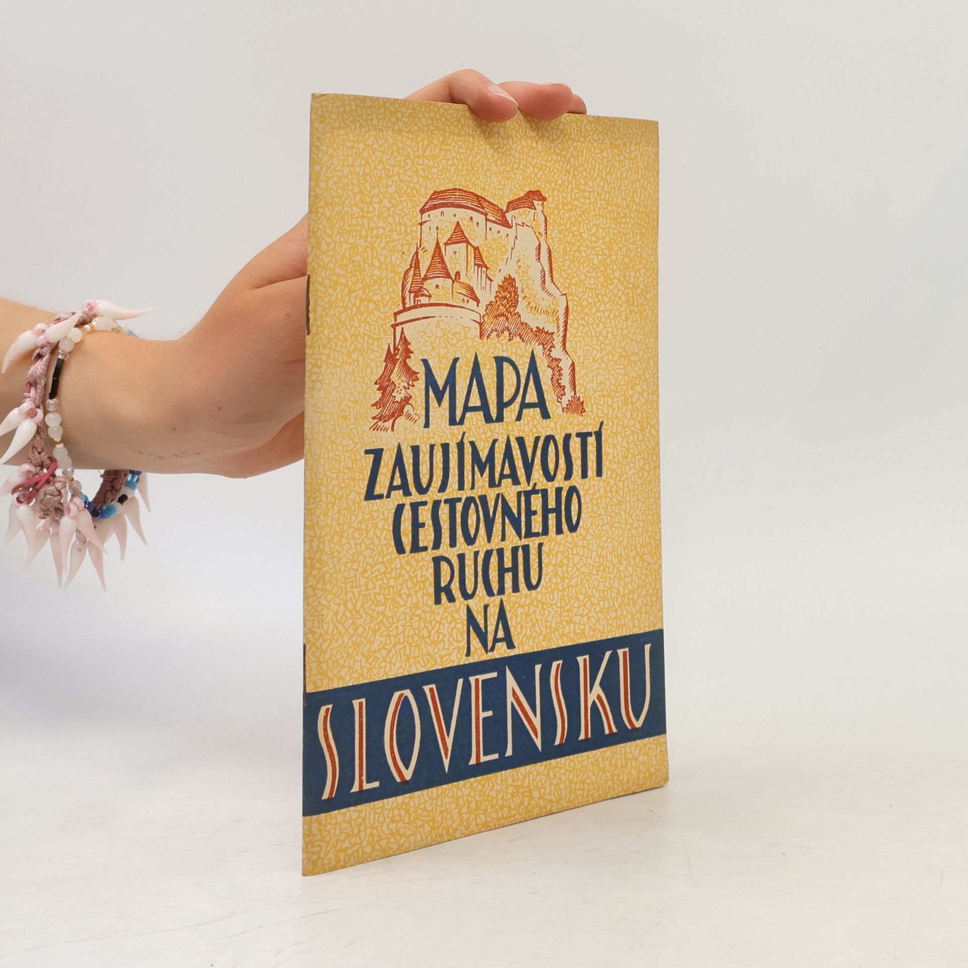 Kolektiv autorů Mapa zaujímavostí cestovného ruchu na Slovensku