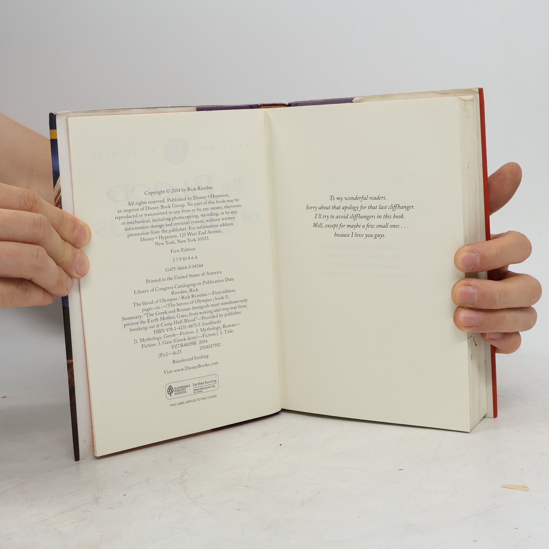 Rick Riordan The Blood of Olympus