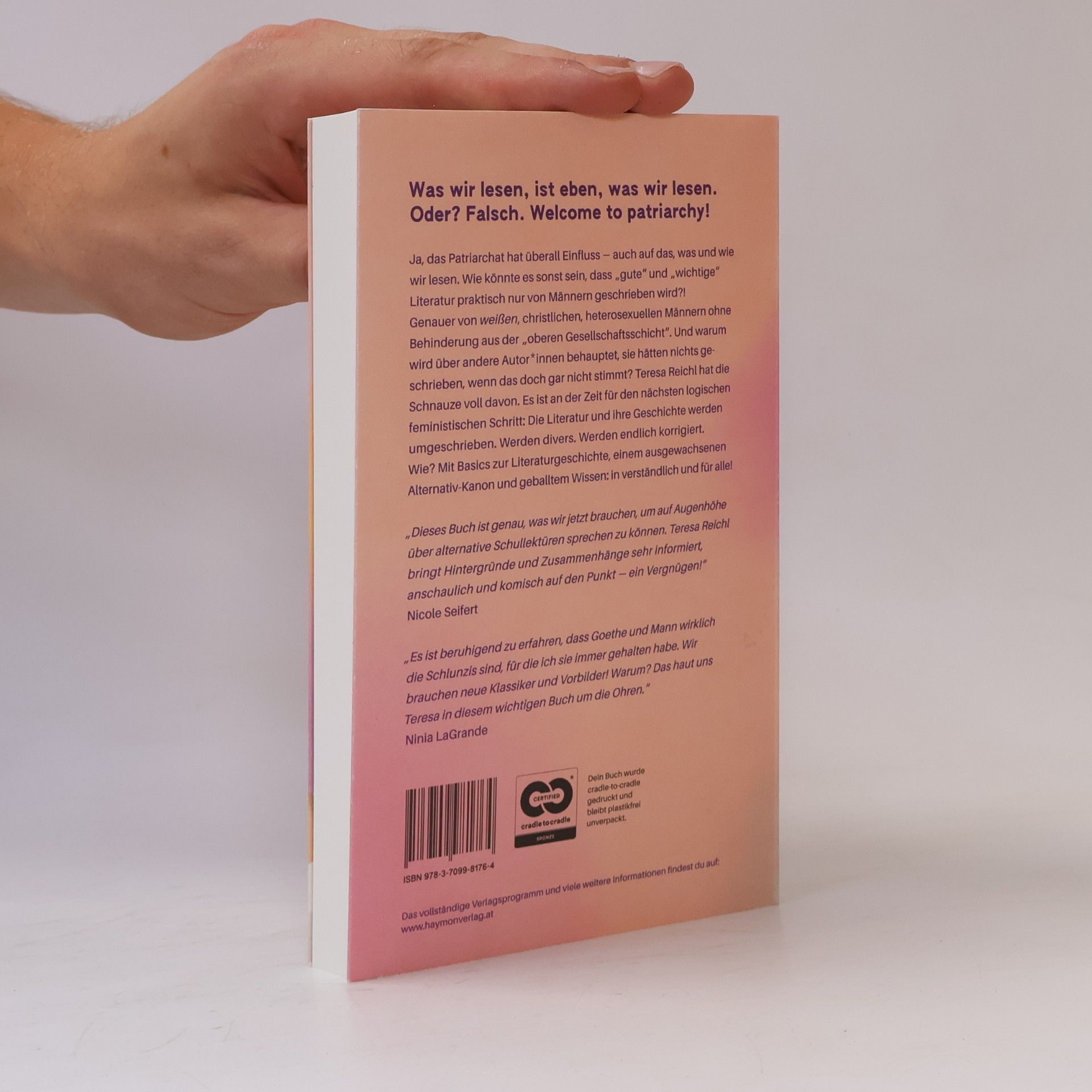 Teresa Reichl Muss ich das gelesen haben?