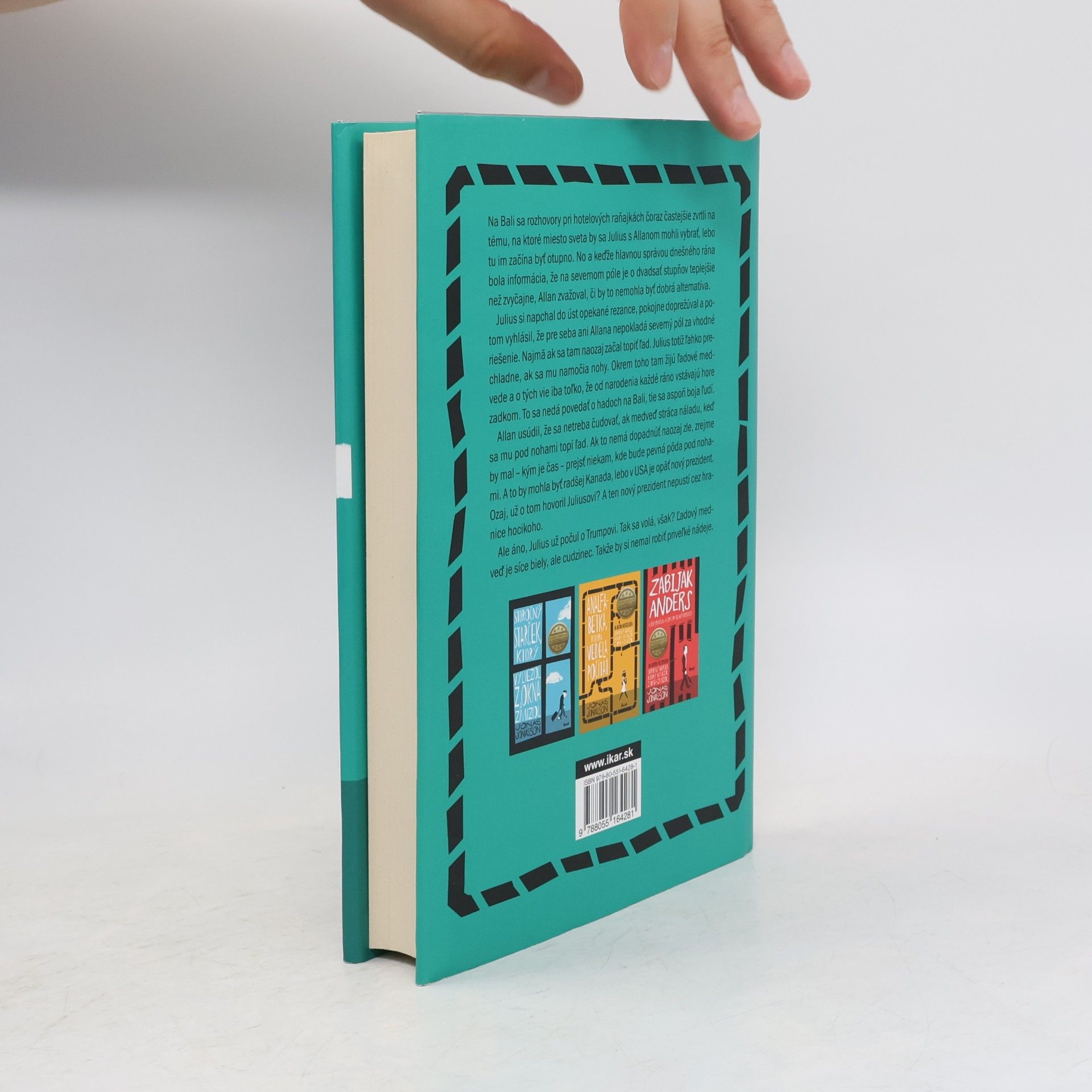 Jonas Jonasson Stojedenročný starček, ktorý sa obával, že priveľa myslí