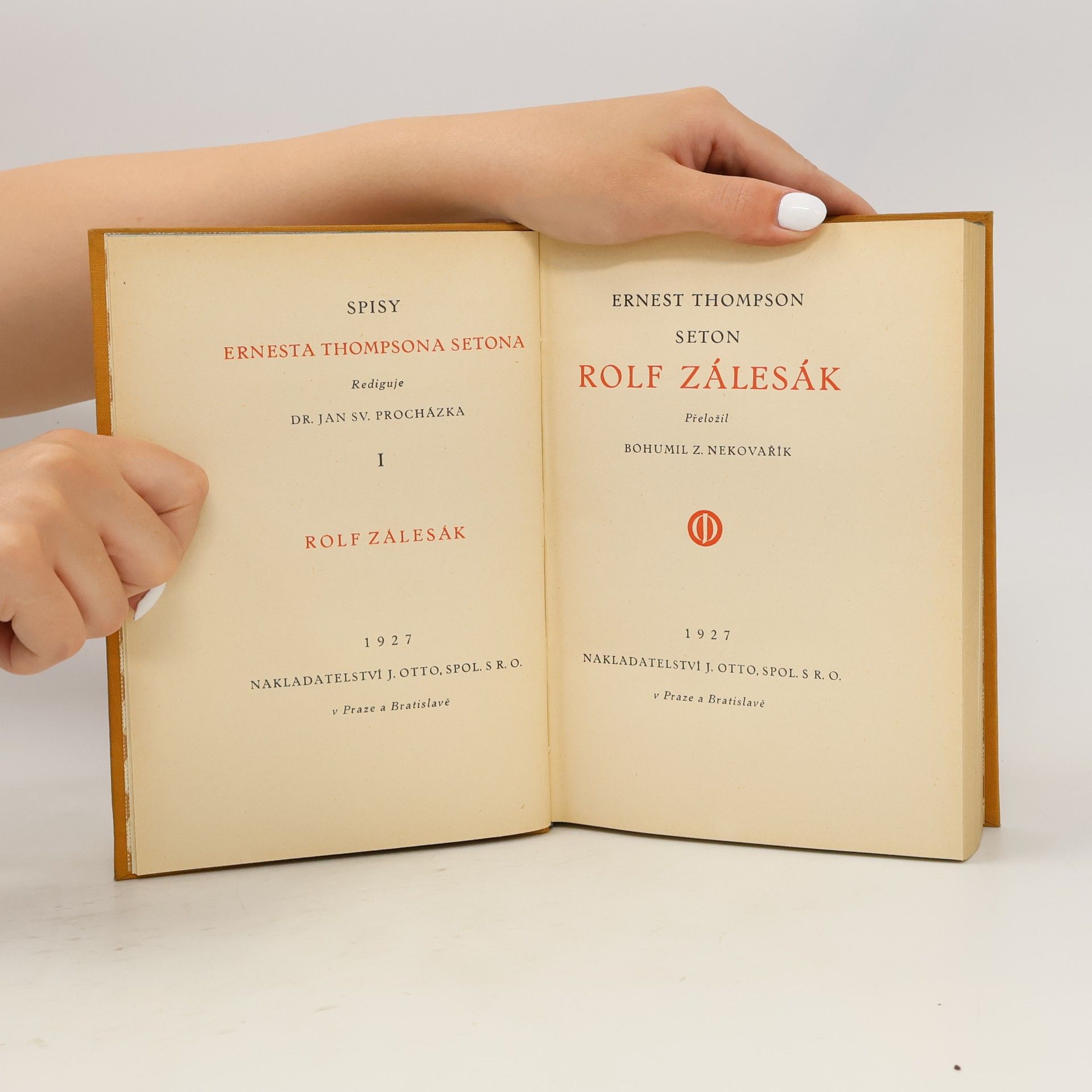 Ernest Thompson Seton Rolf zálesák