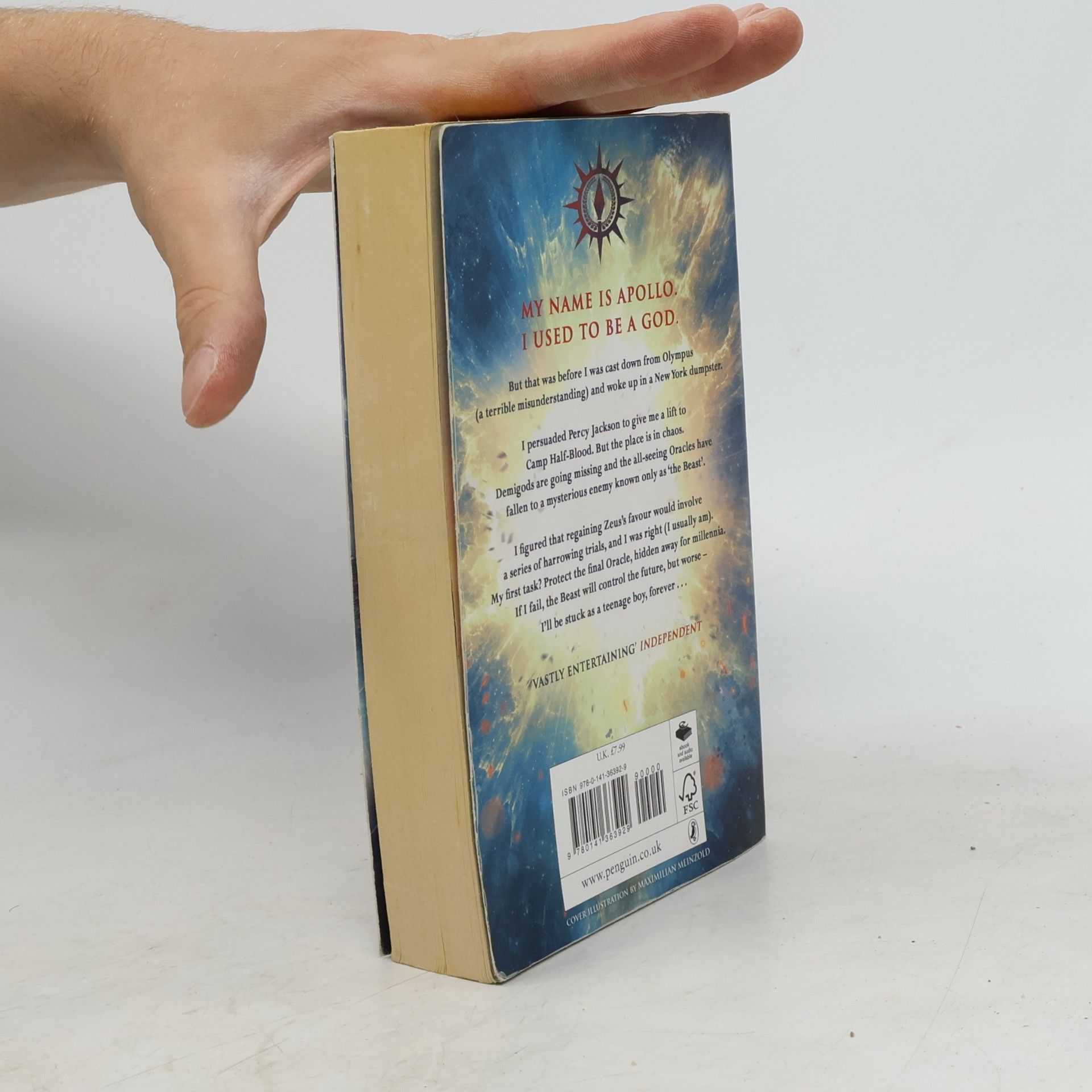 Rick Riordan The Trials of Apollo - The Hidden Oracle