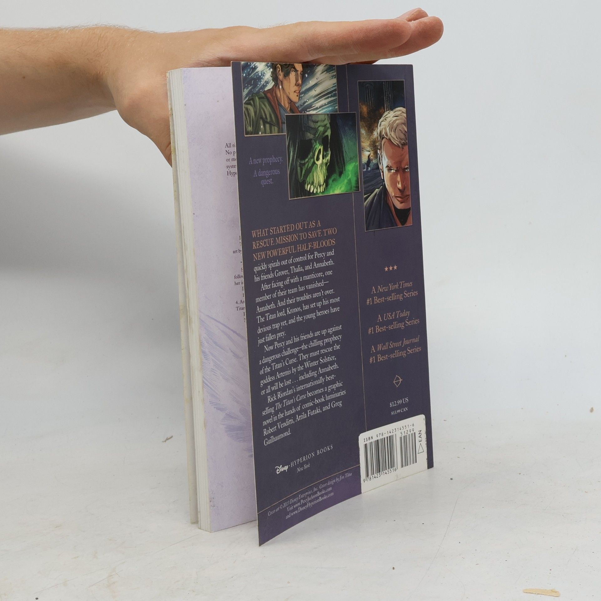 Rick Riordan Percy Jackson & The Olympians: The Titan's Curse: The Graphic Novel
