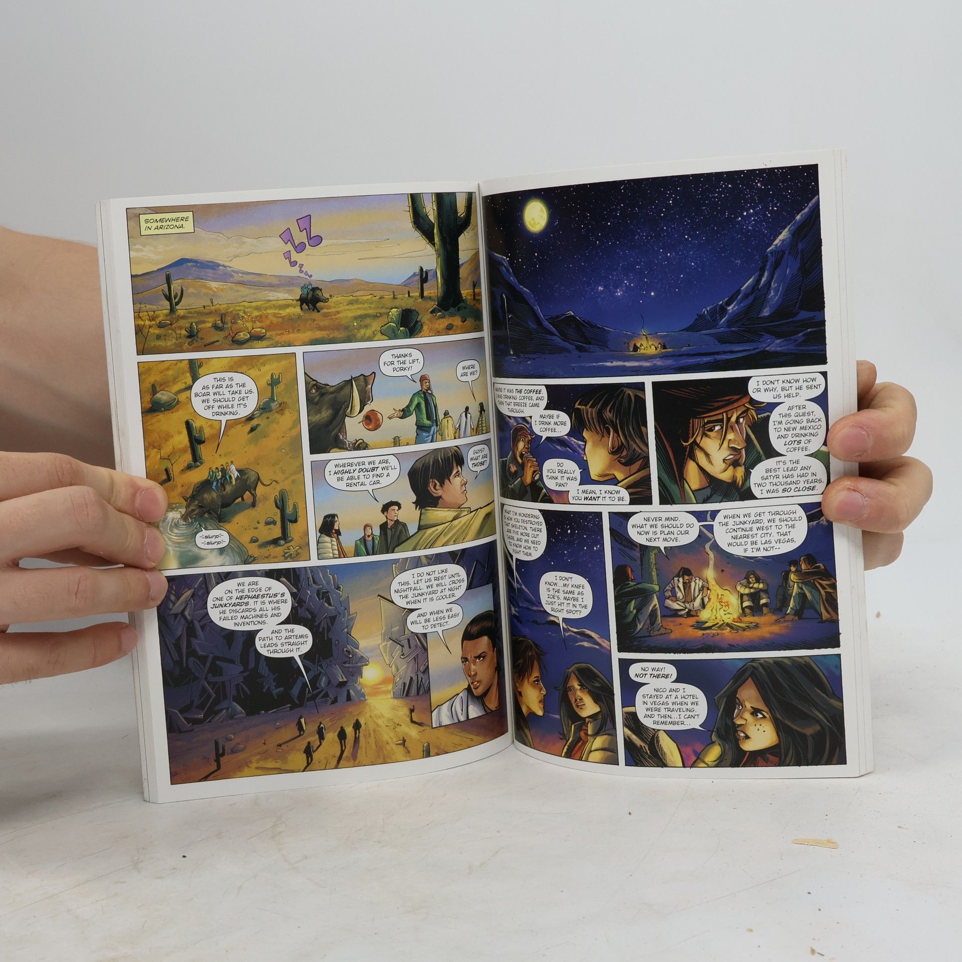 Rick Riordan Percy Jackson & The Olympians: The Titan's Curse: The Graphic Novel