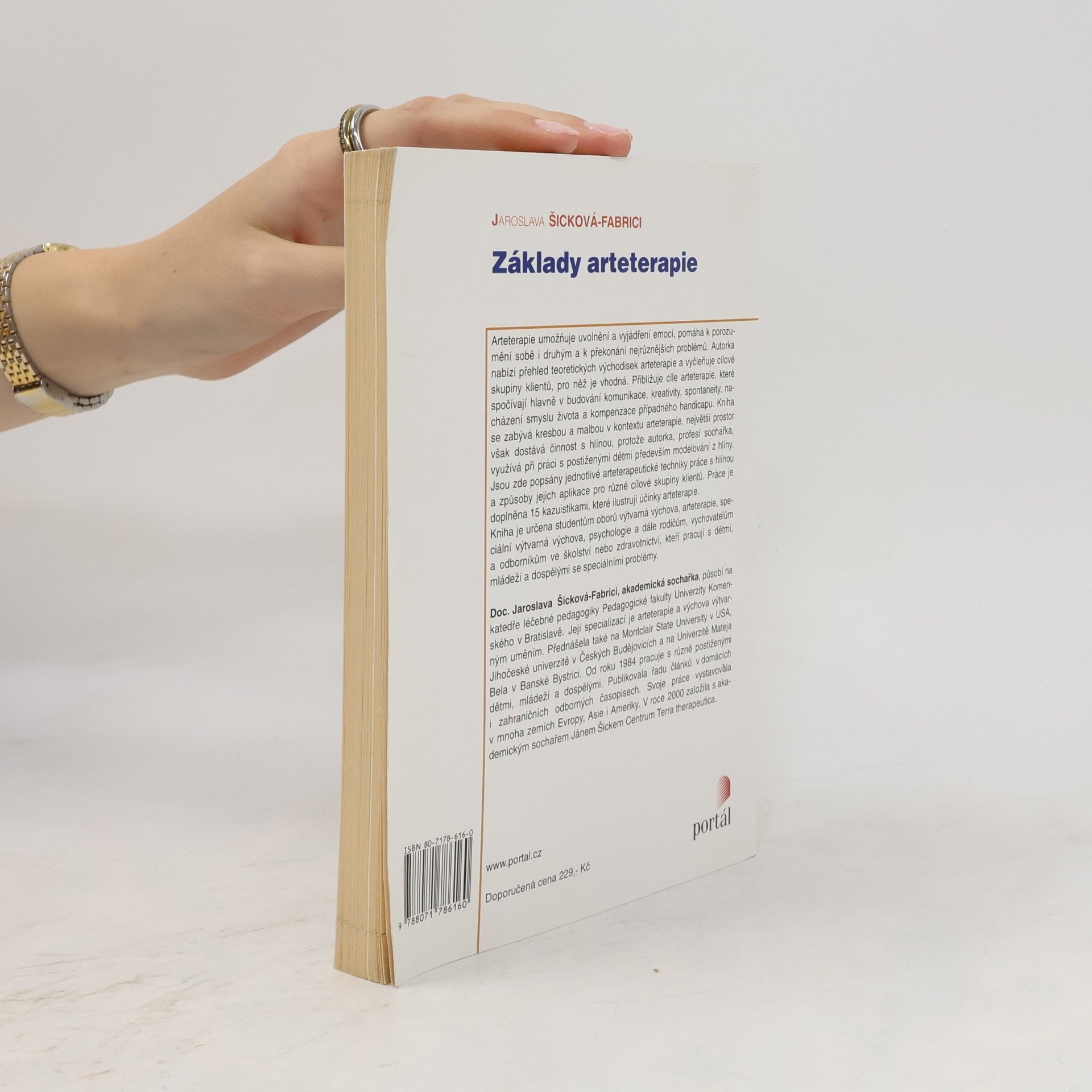 Jaroslava Šicková-Fabrici Základy arteterapie