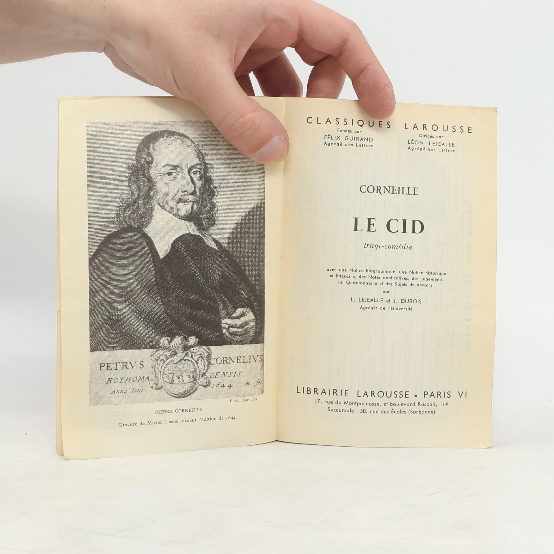 Pierre Corneille Le Cid