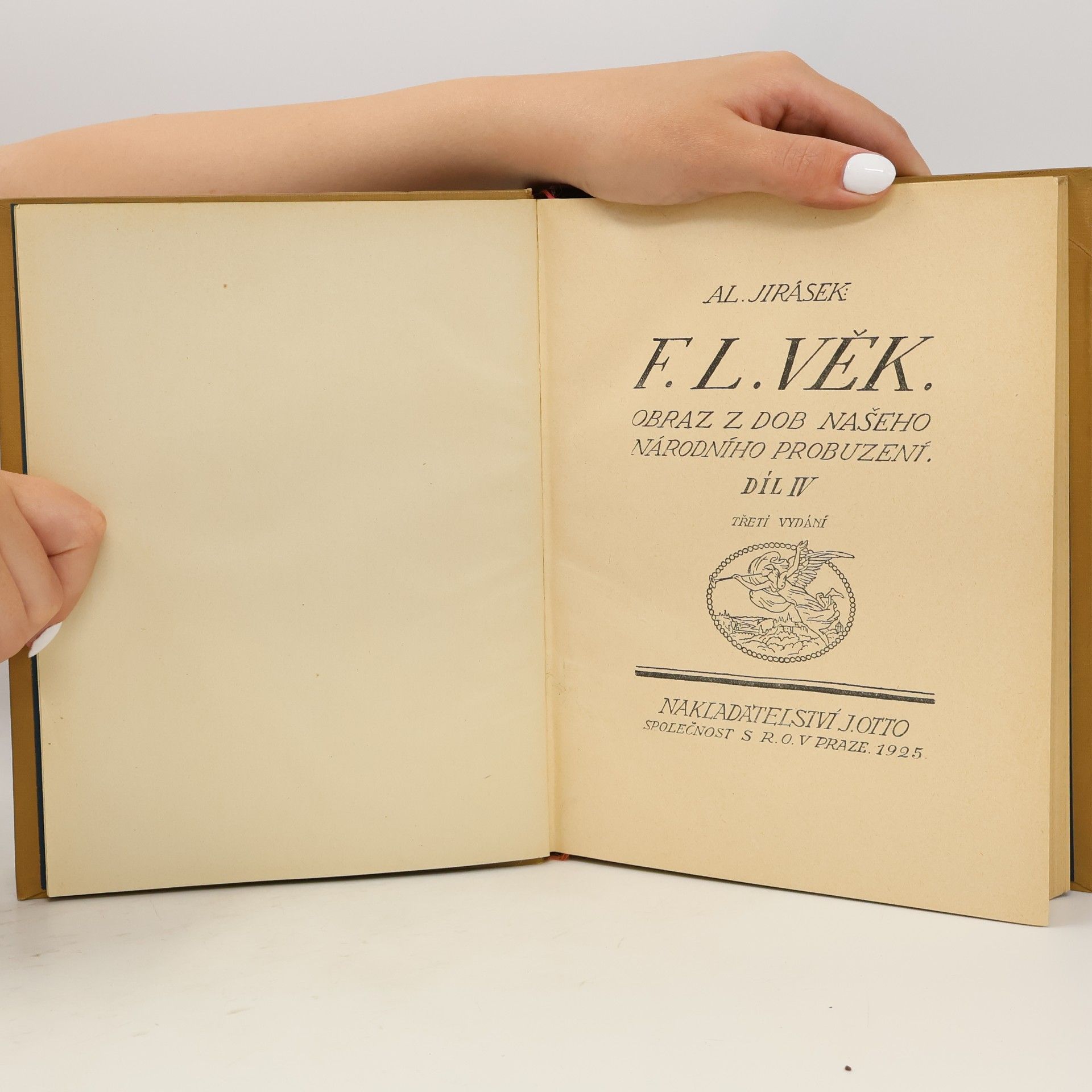 Alois Jirásek F. L. Věk. Díl IV