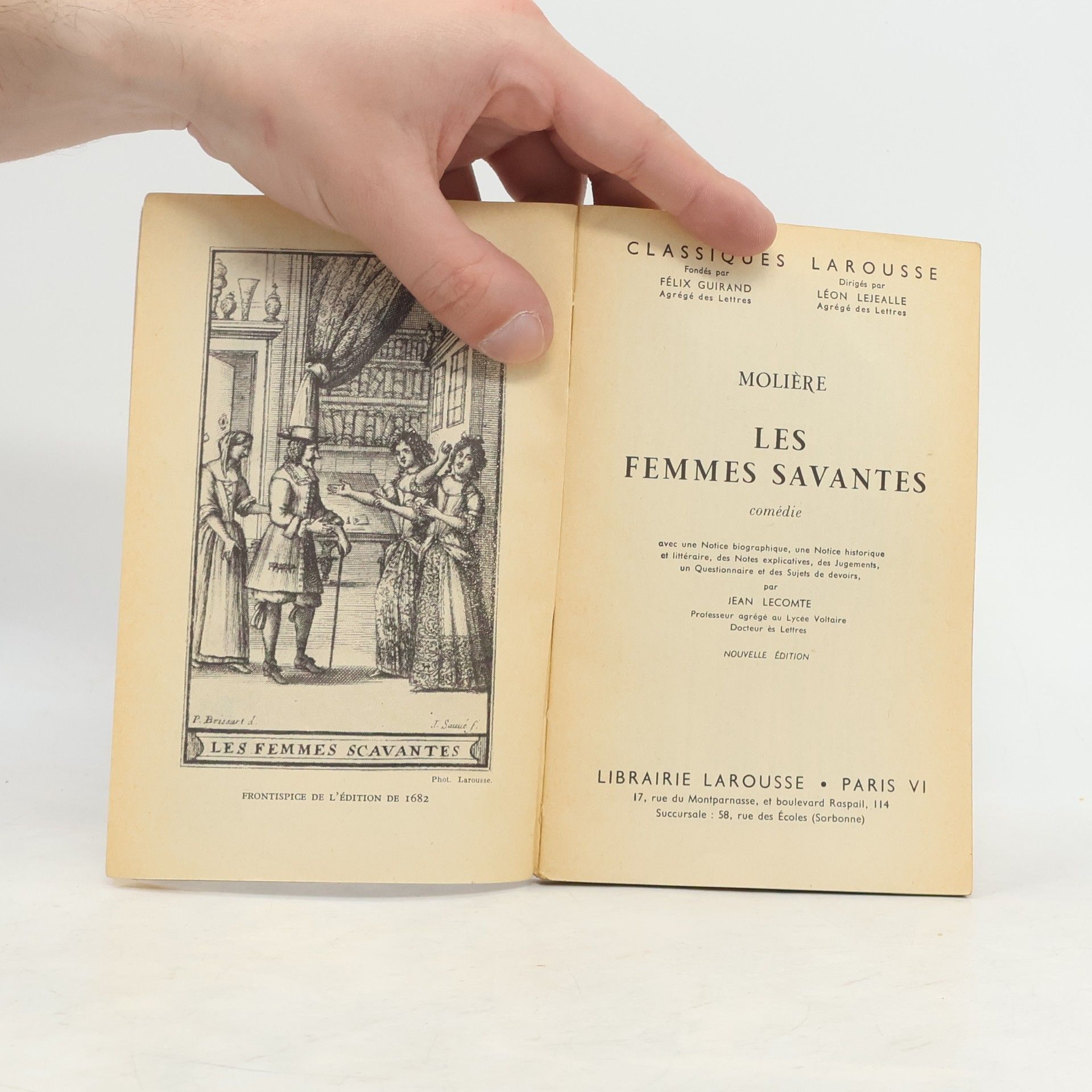 Molière Les Femmes Savantes