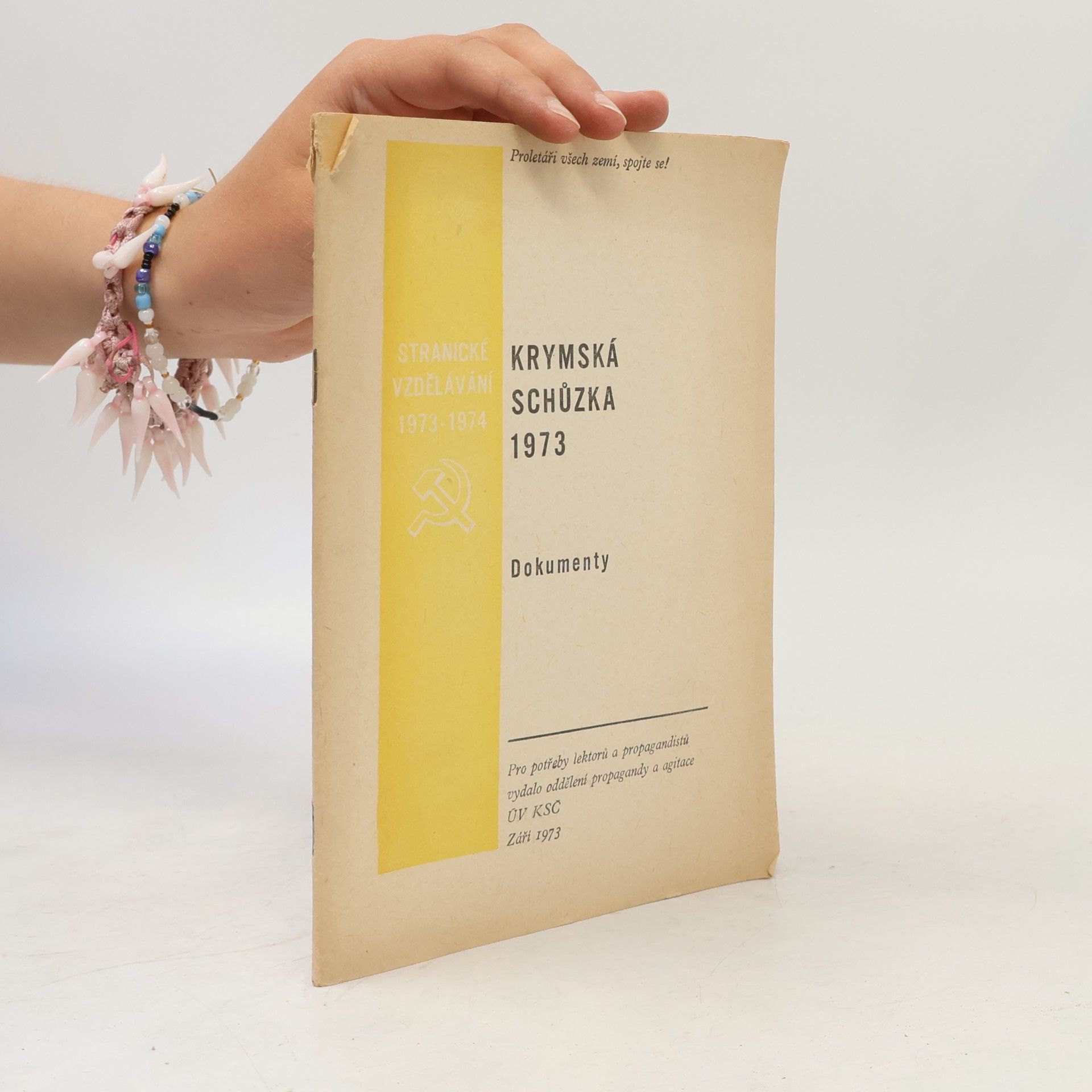 Kolektiv autorů Krymská schůzka 1973