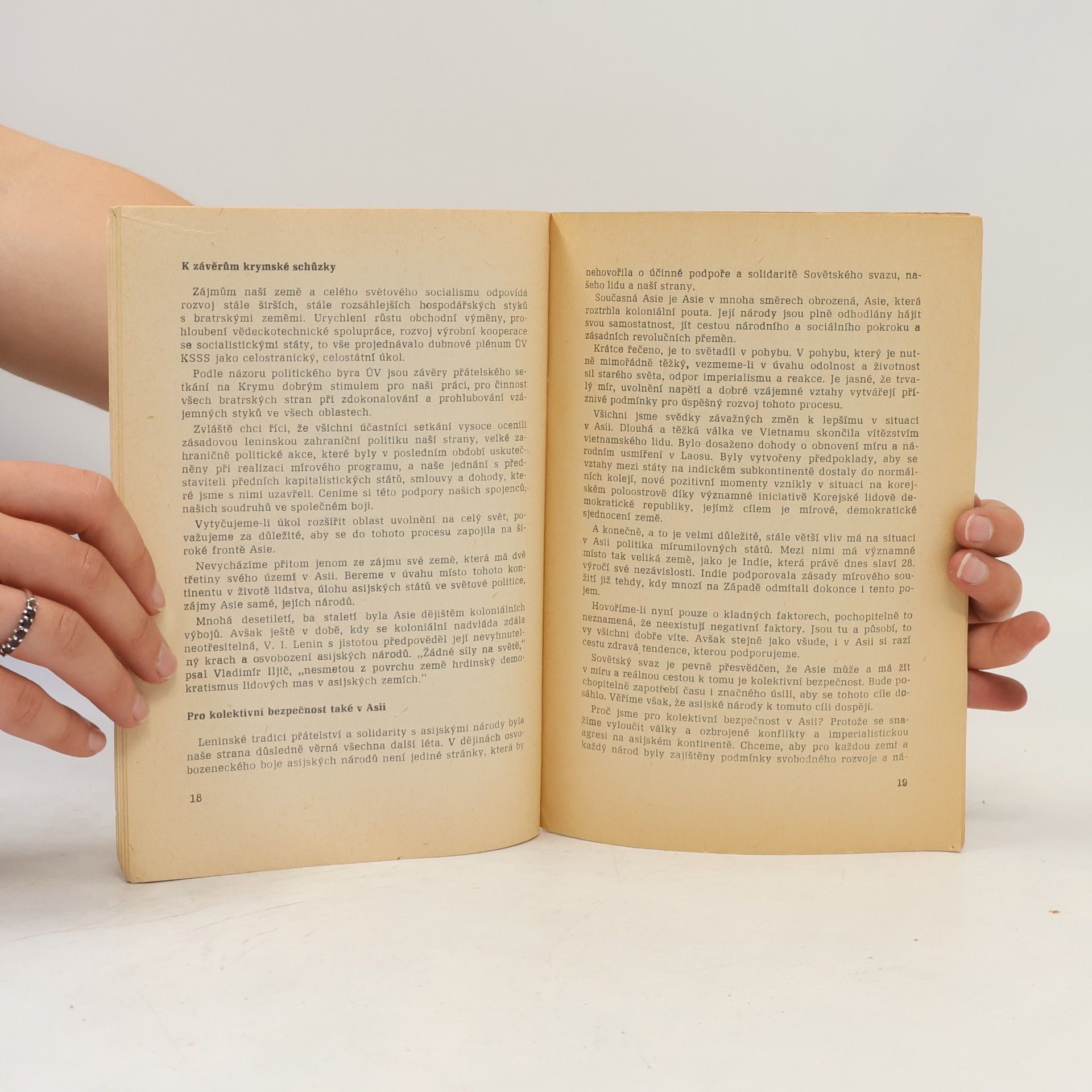Kolektiv autorů Krymská schůzka 1973