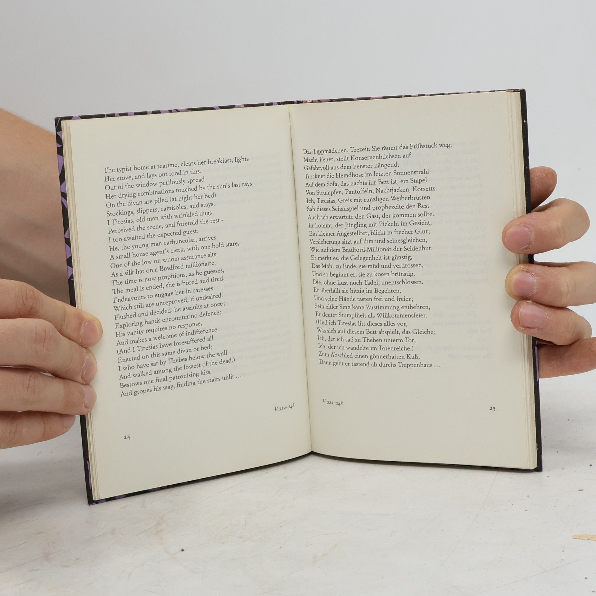T. S. Eliot Das wüste Land. Englisch und deutsch