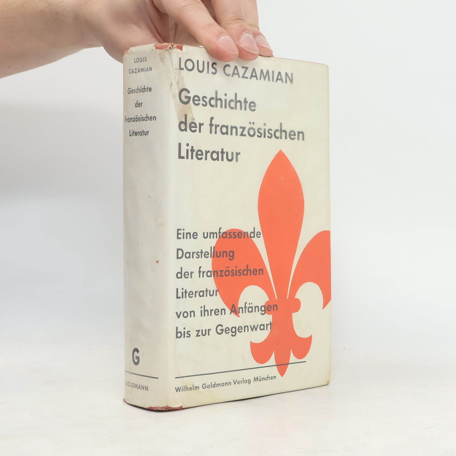 Louis Cazamian Geschichte der französischen Literatur