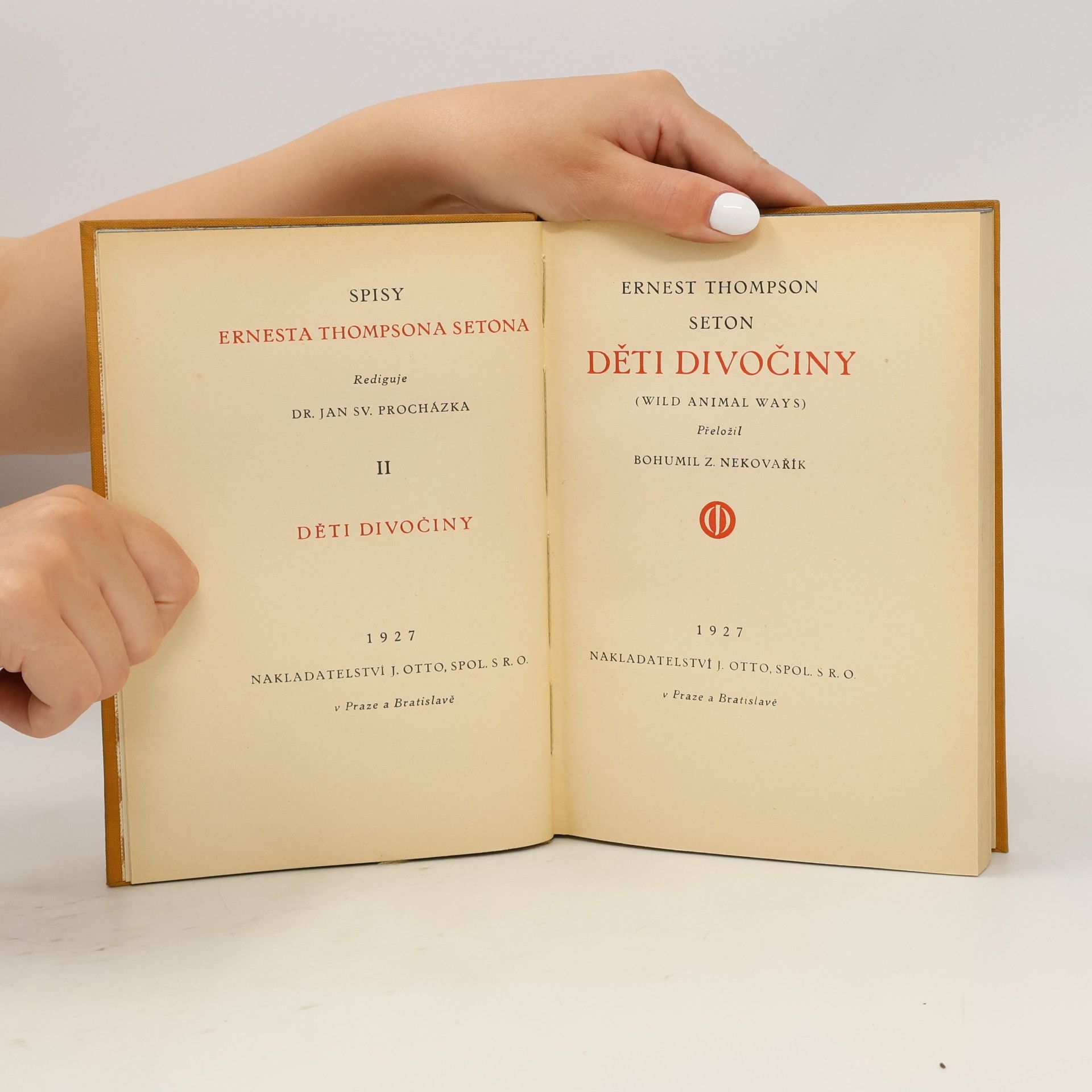 Ernest Thompson Seton Děti divočiny