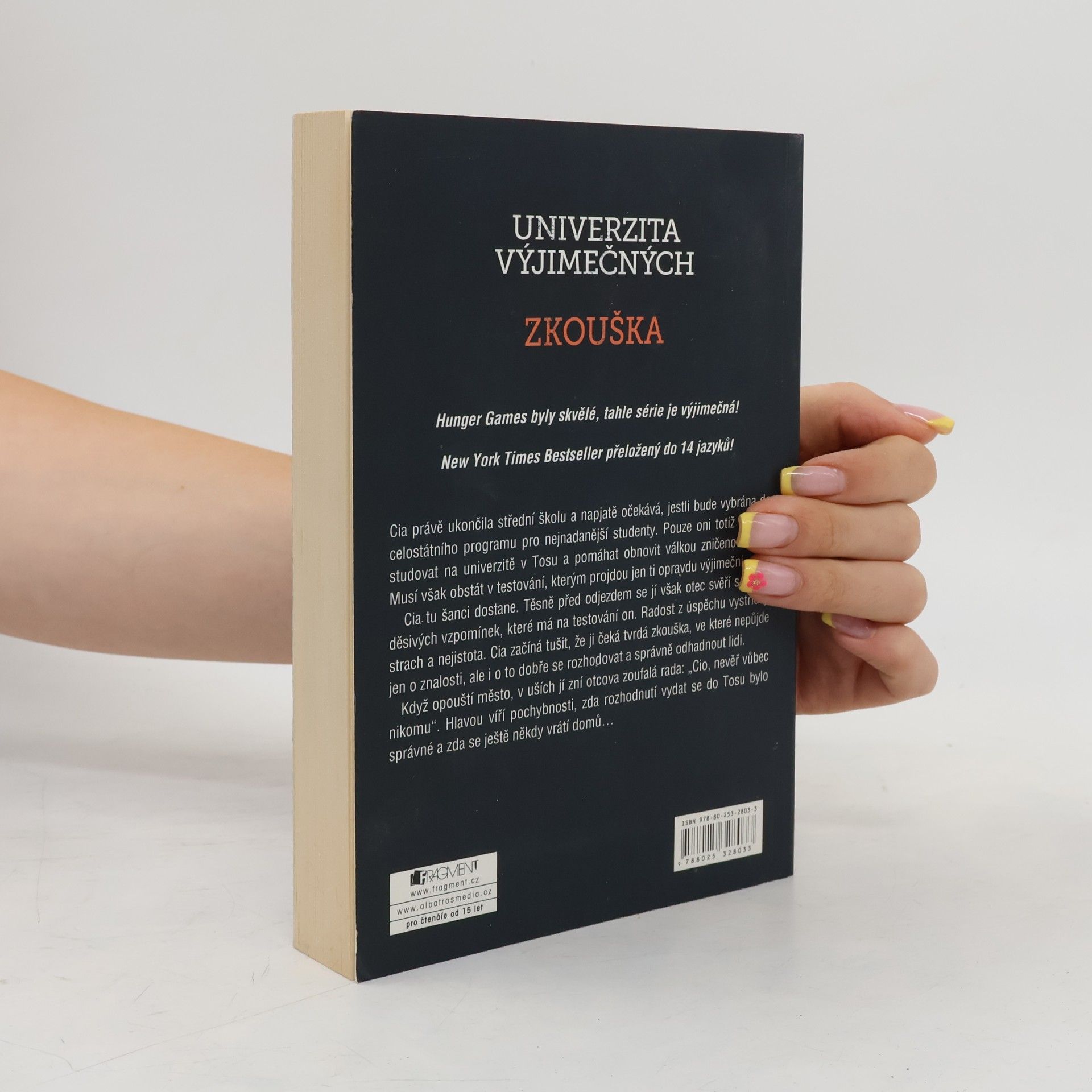 Joelle Charbonneau Univerzita výjimečných. Zkouška