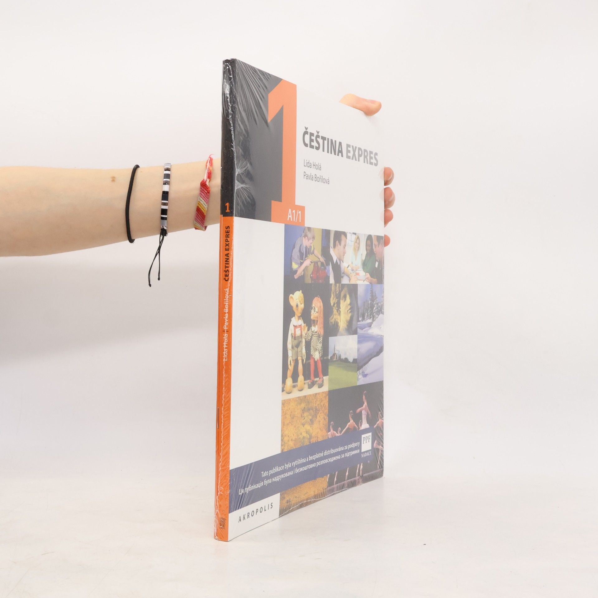 Lída Holá Čeština expres 1. Ukrajinská verze A1/1 + příloha