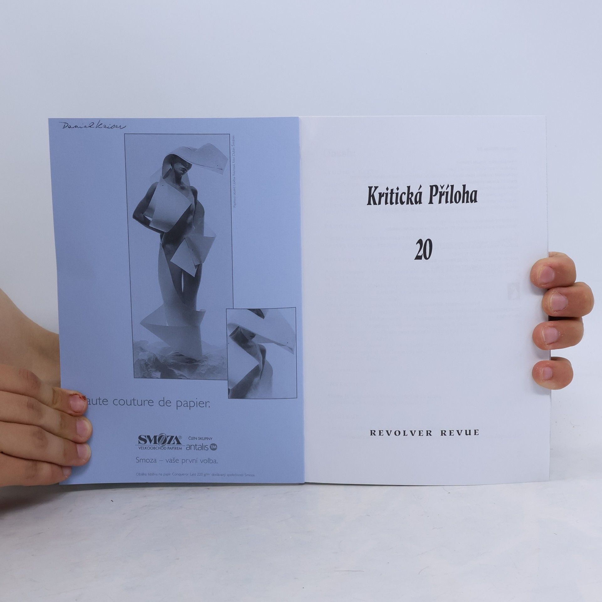 Various authors Kritická příloha - Revolver revue 20