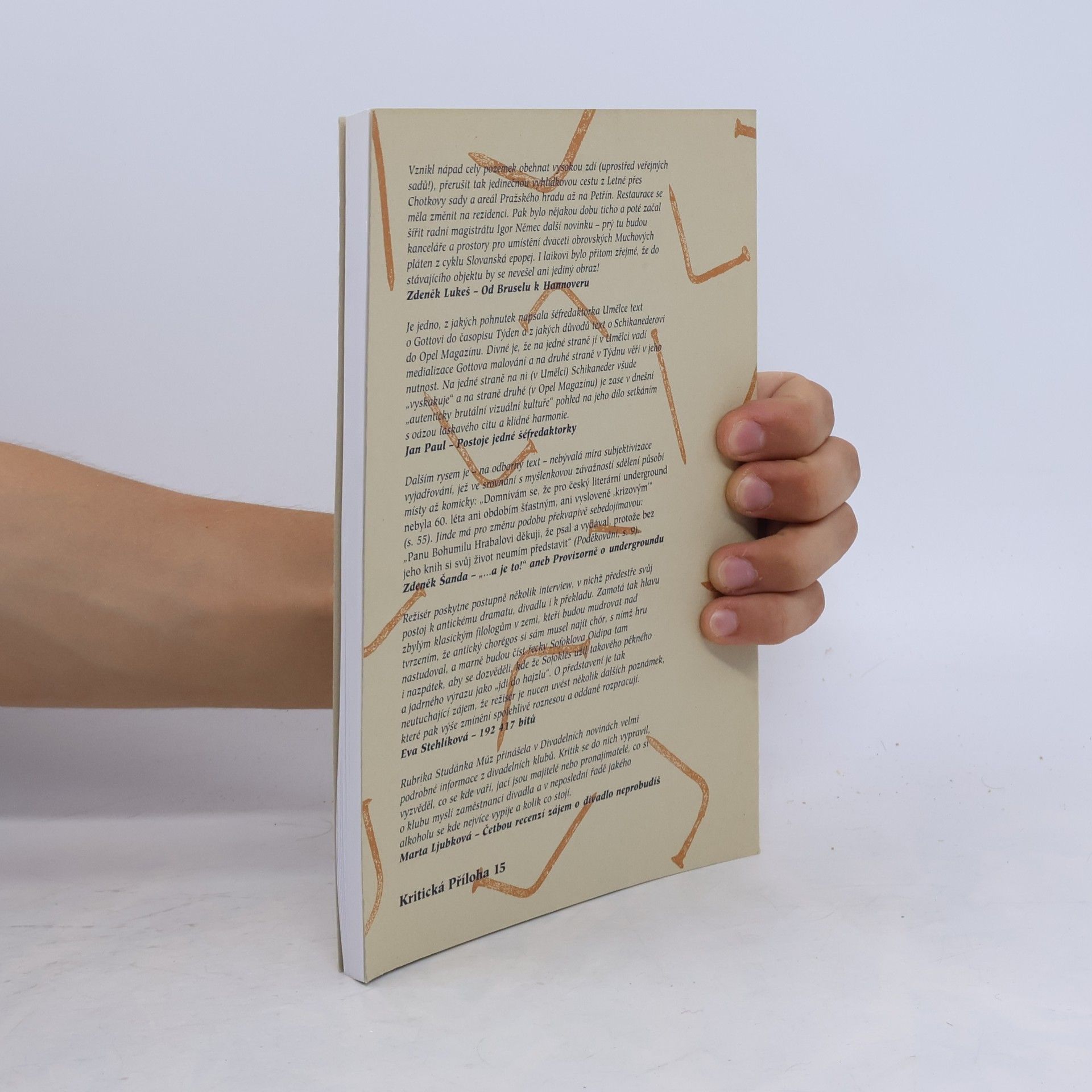 Collectif d'auteurs Kritická Příloha 15. Revolver revue
