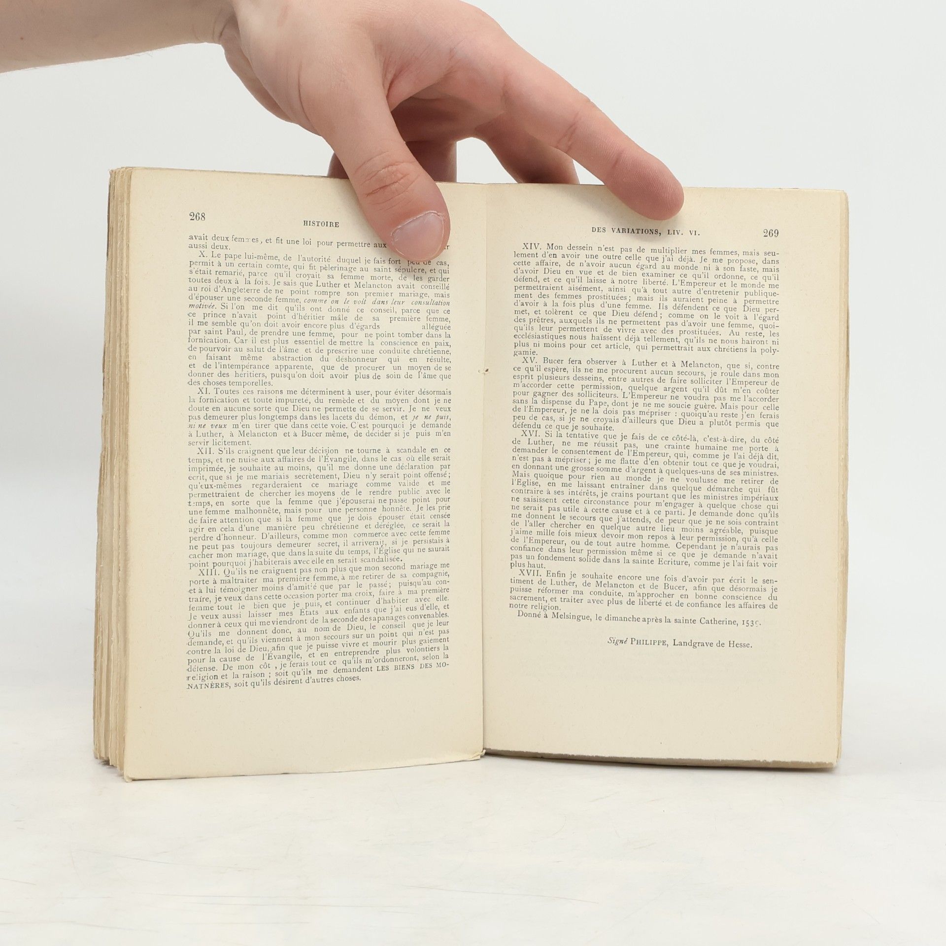 Jacques Bénigne Bossuet Histoire des Variations des Églises Protestantes