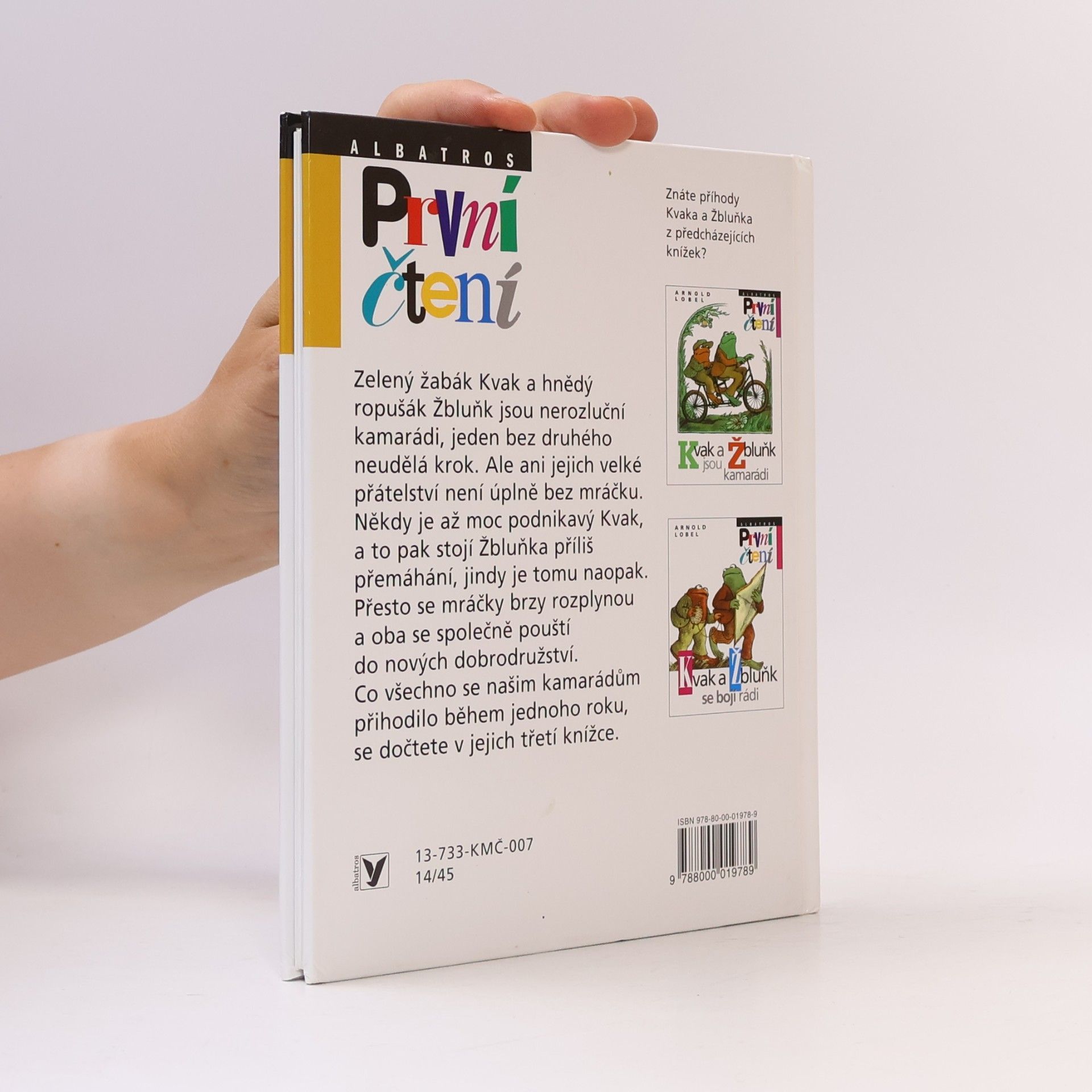 Arnold Lobel Kvak a Žbluňk od jara do Vánoc